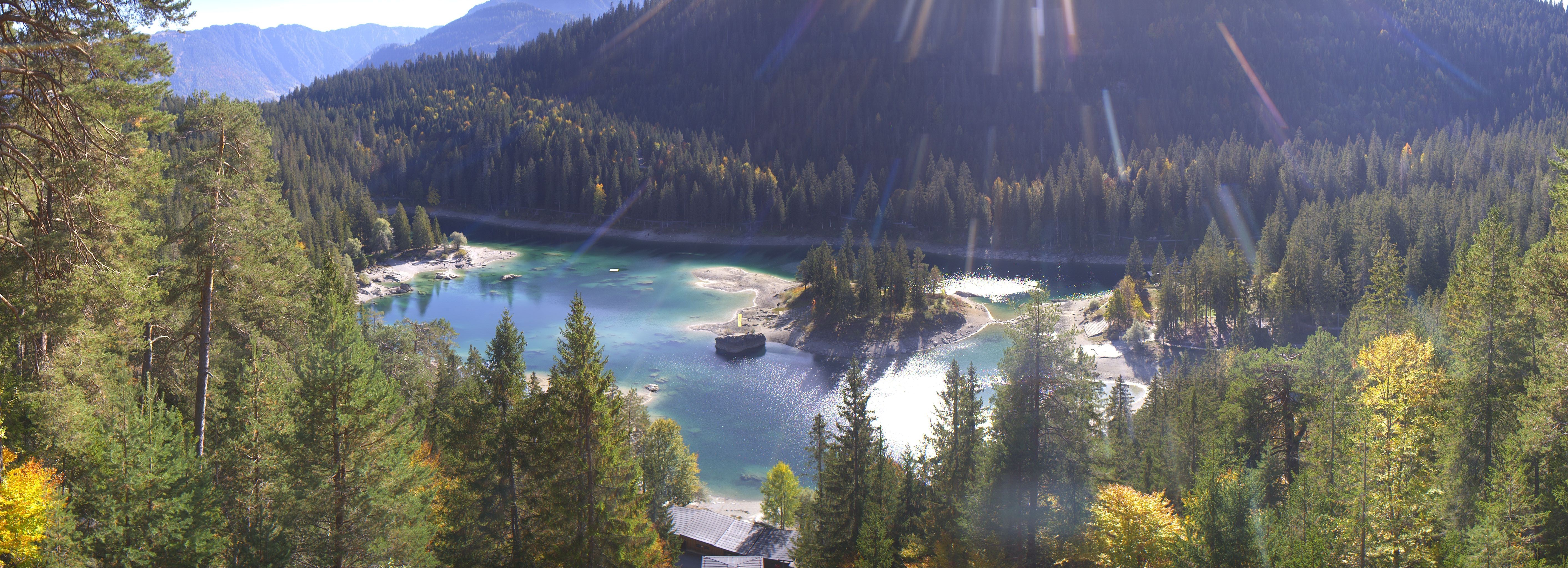 Archiv Foto Webcam Flims: Caumasee