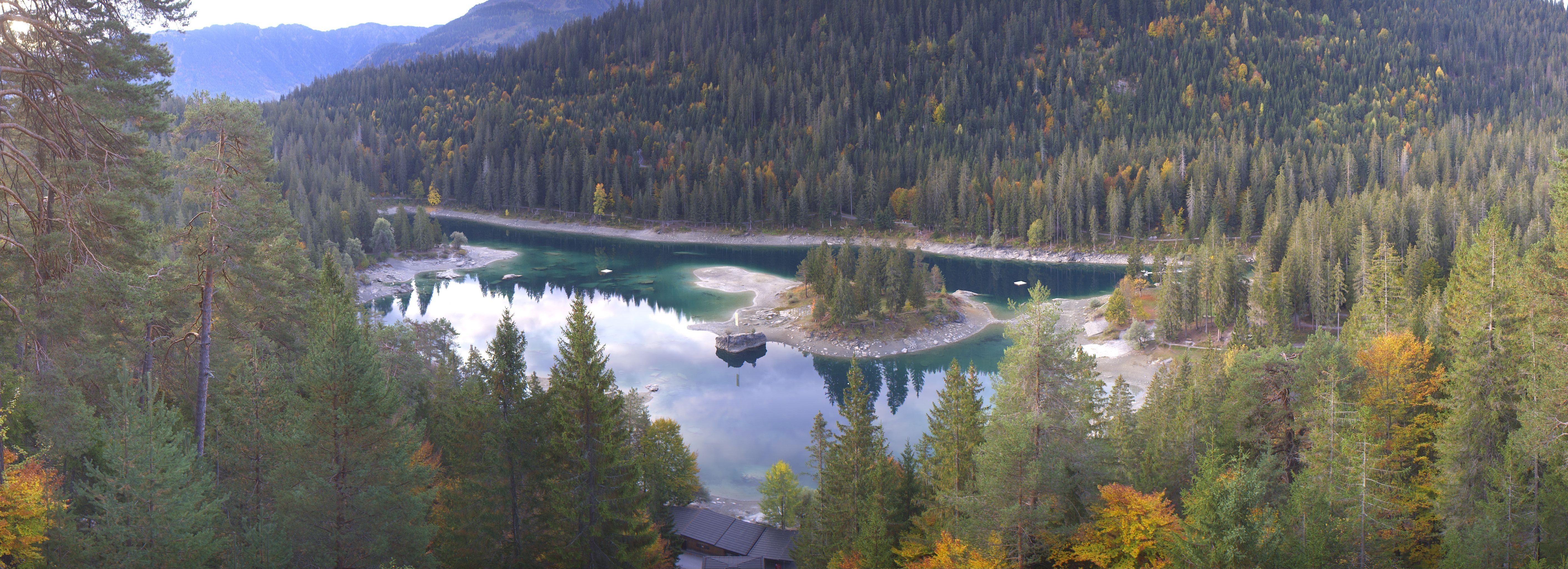Archiv Foto Webcam Flims: Caumasee