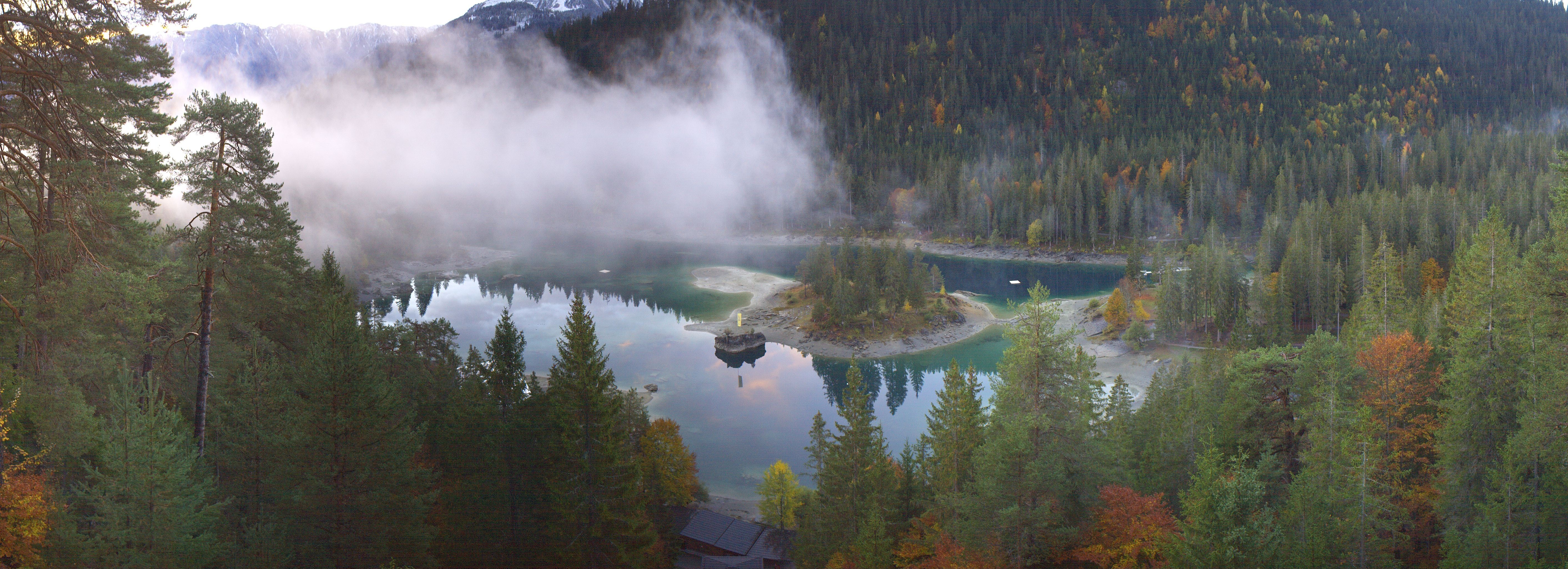 Archiv Foto Webcam Flims: Caumasee