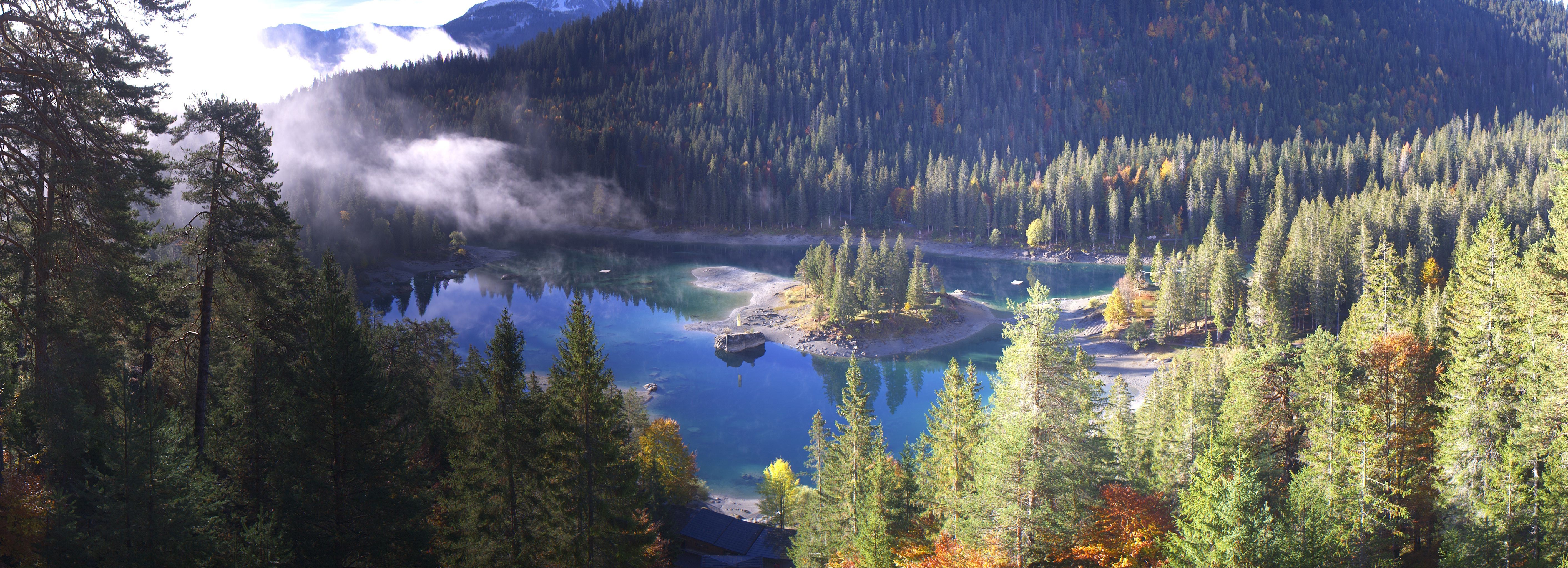 Archiv Foto Webcam Flims: Caumasee