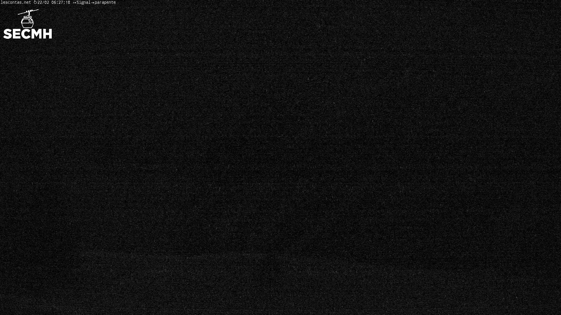 Archiv Foto Webcam Blick zum Paraglidingstartpunkt, Les Contamines