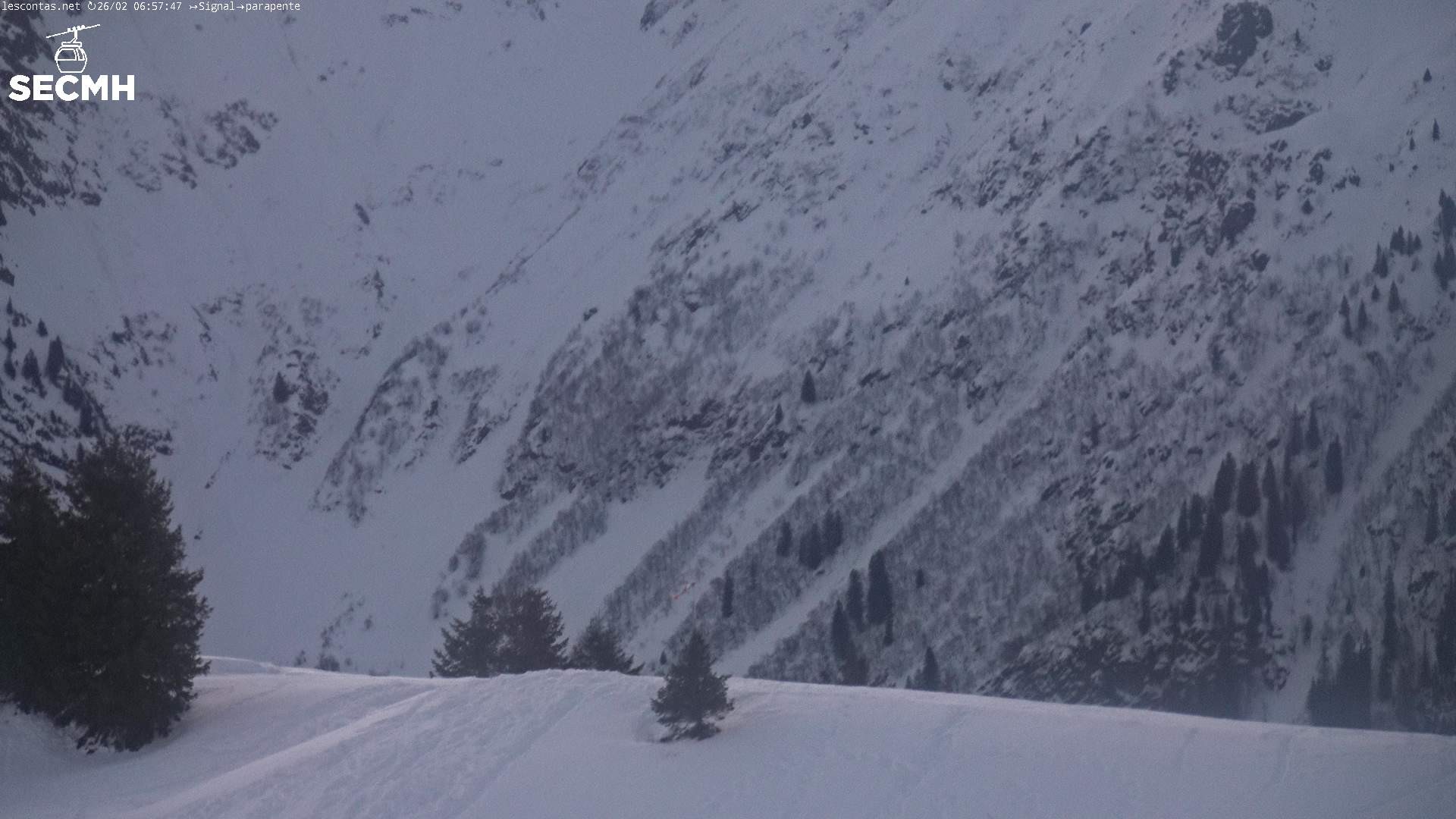 Archived image Webcam View from "Le Signal"