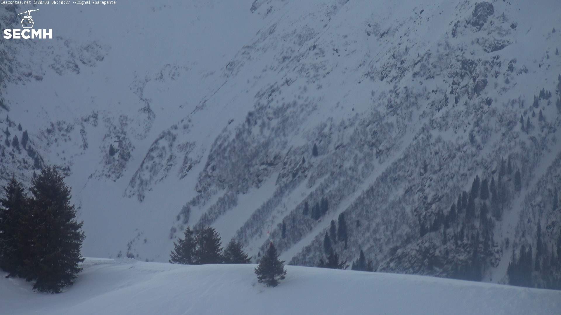 Archived image Webcam View from "Le Signal"