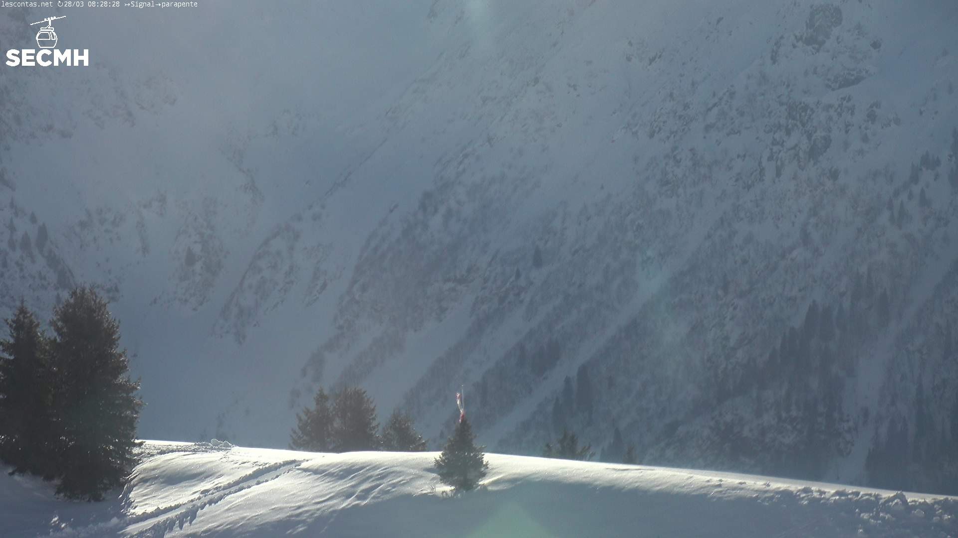 Archived image Webcam View from "Le Signal"