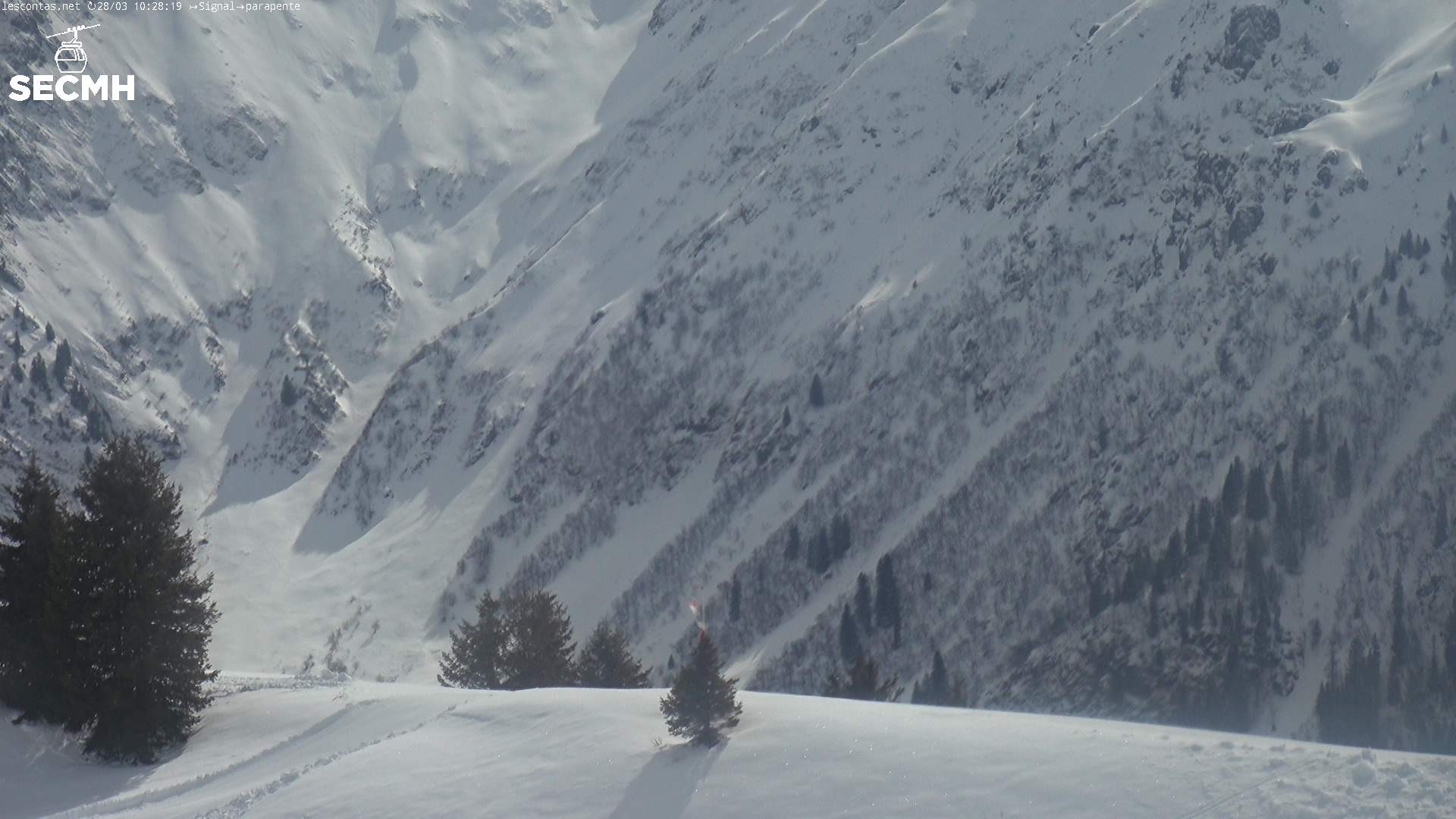 Archived image Webcam View from "Le Signal"