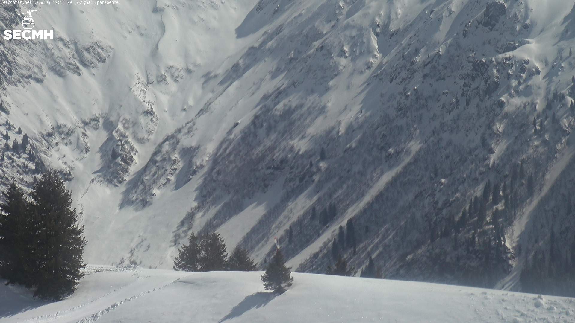 Archived image Webcam View from "Le Signal"