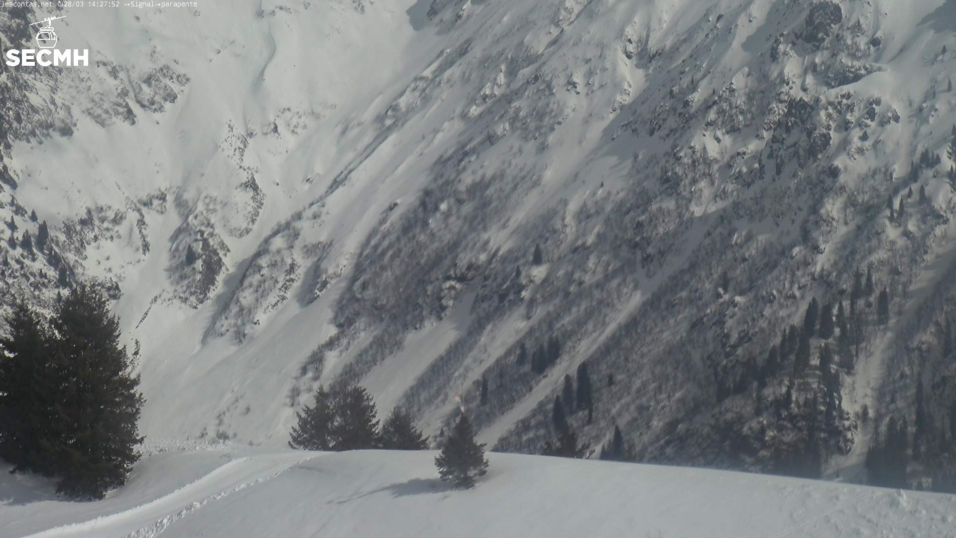 Archived image Webcam View from "Le Signal"