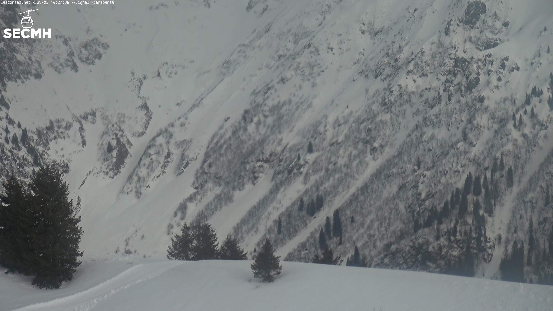 Archived image Webcam View from "Le Signal"