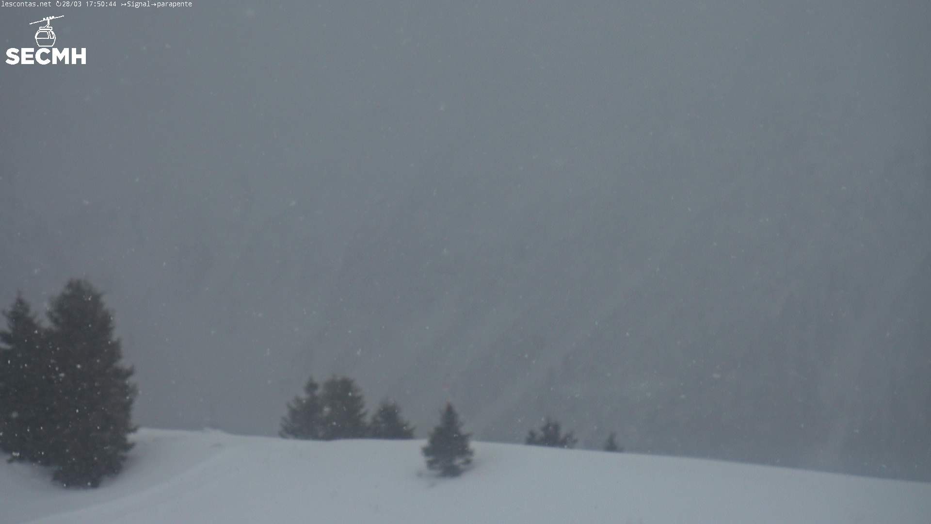 Archived image Webcam View from "Le Signal"