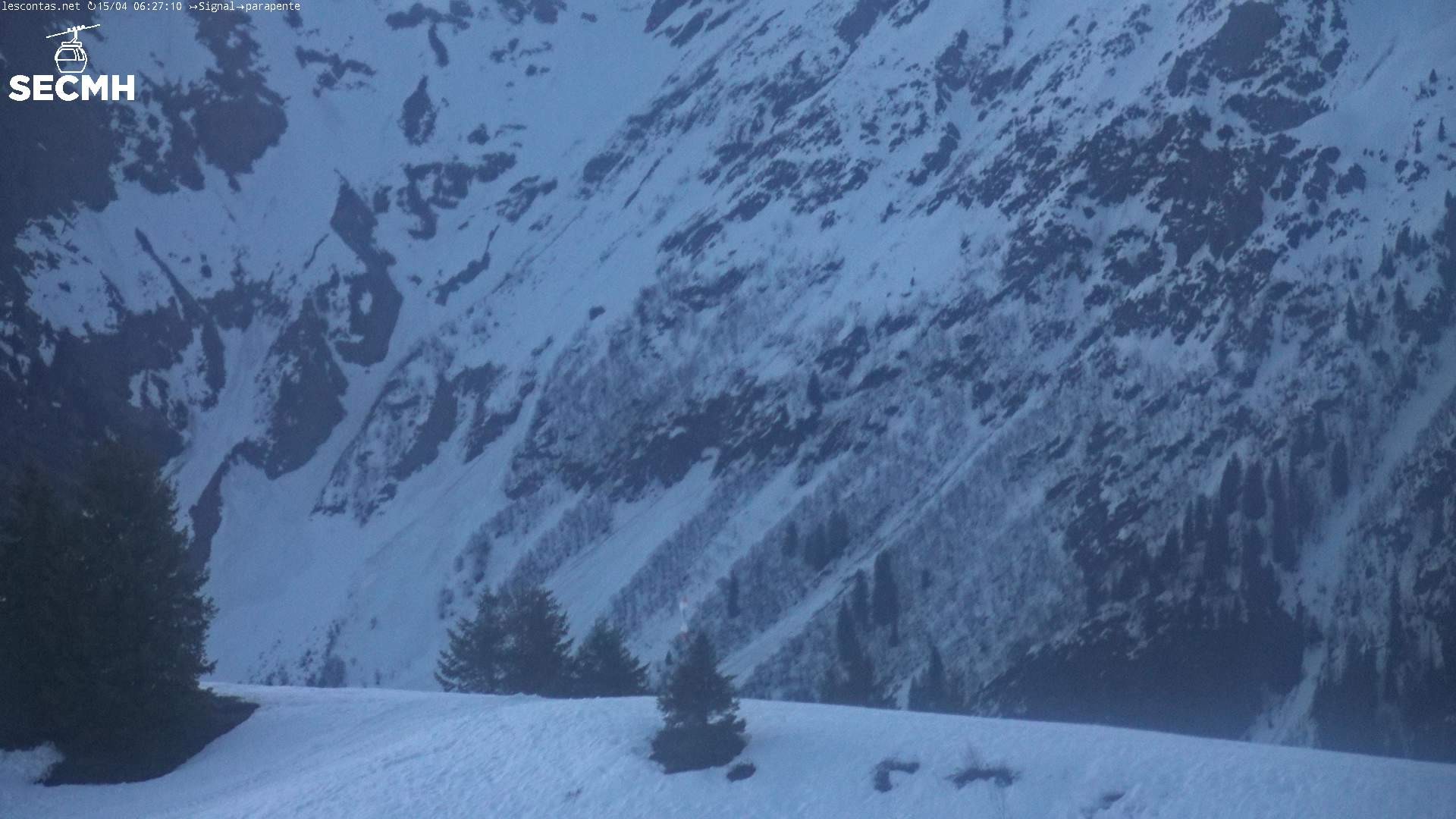 Archived image Webcam View from "Le Signal"