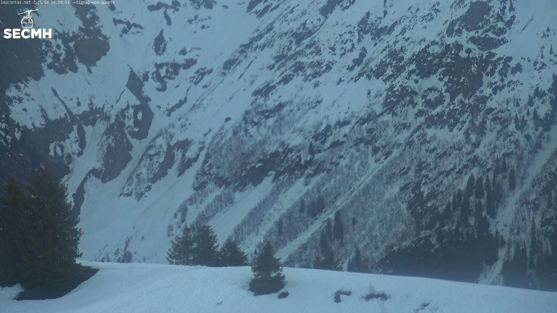 Archived image Webcam View from "Le Signal"