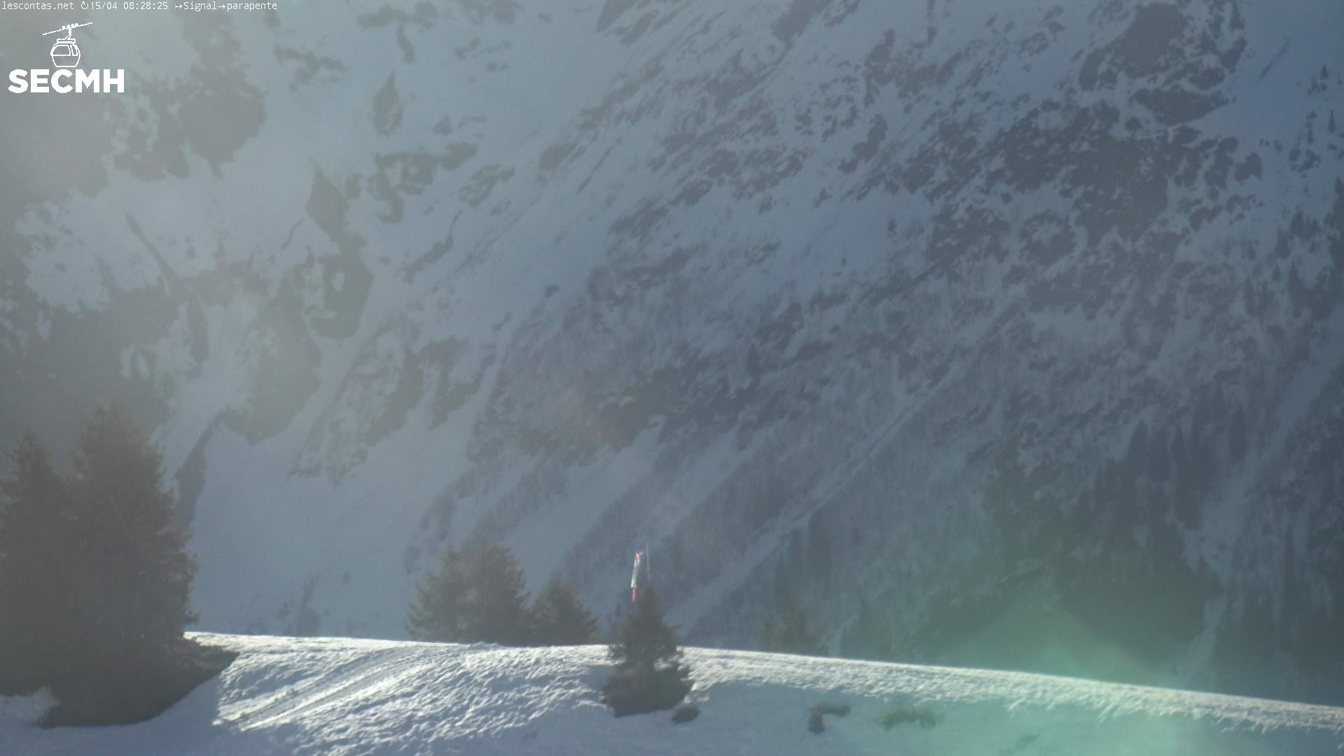 Archived image Webcam View from "Le Signal"