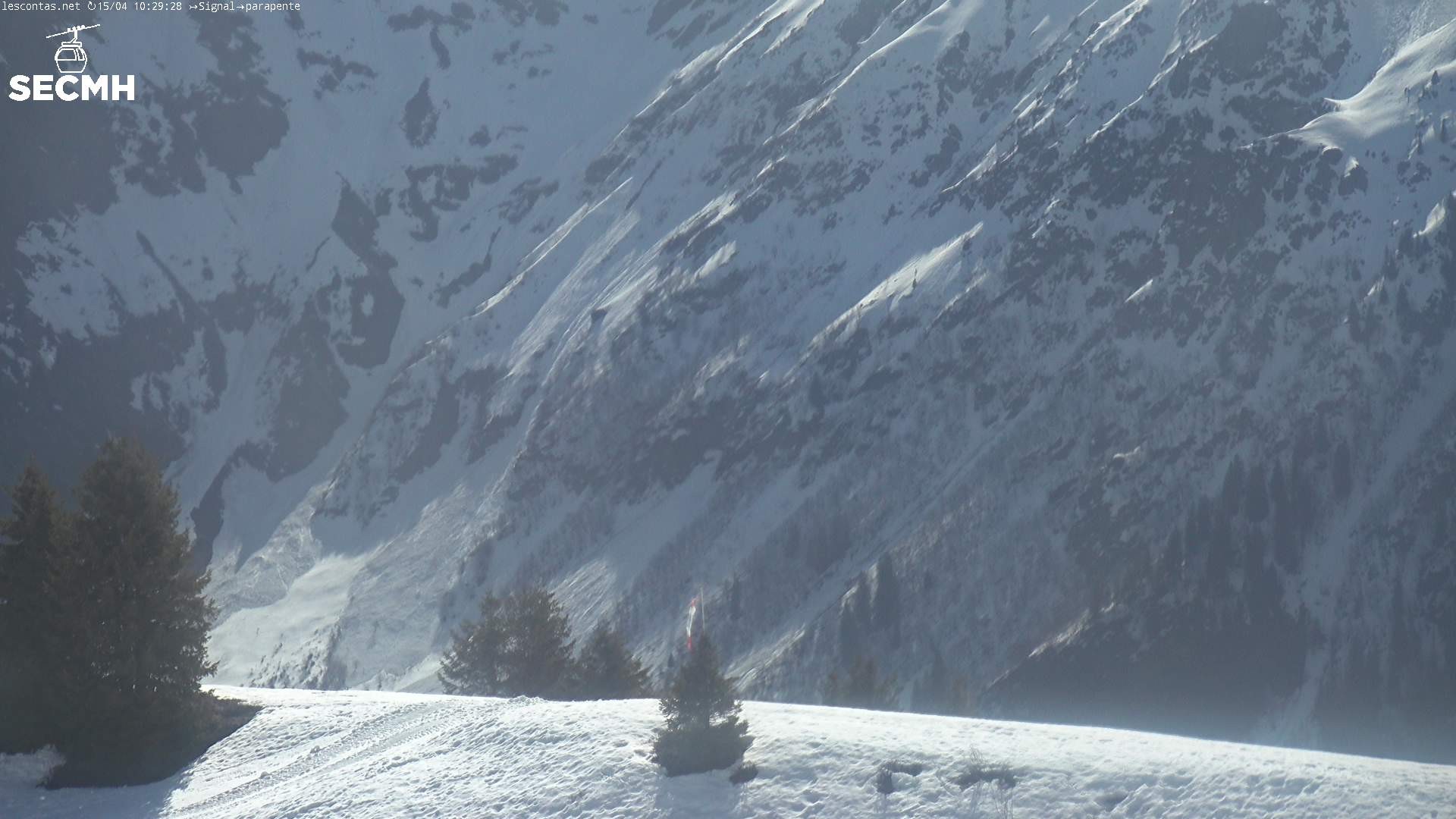 Archived image Webcam View from "Le Signal"