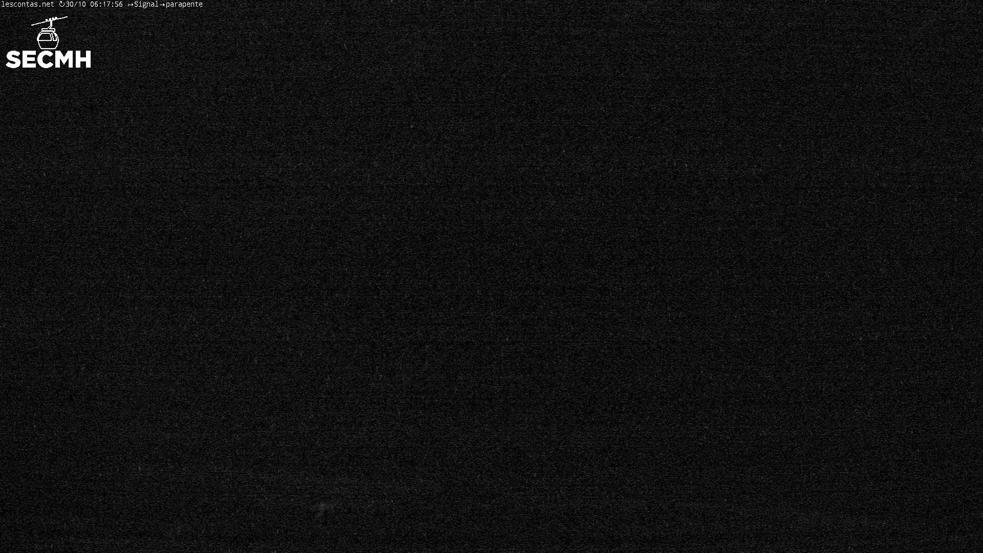 Archiv Foto Webcam Blick zum Paraglidingstartpunkt, Les Contamines
