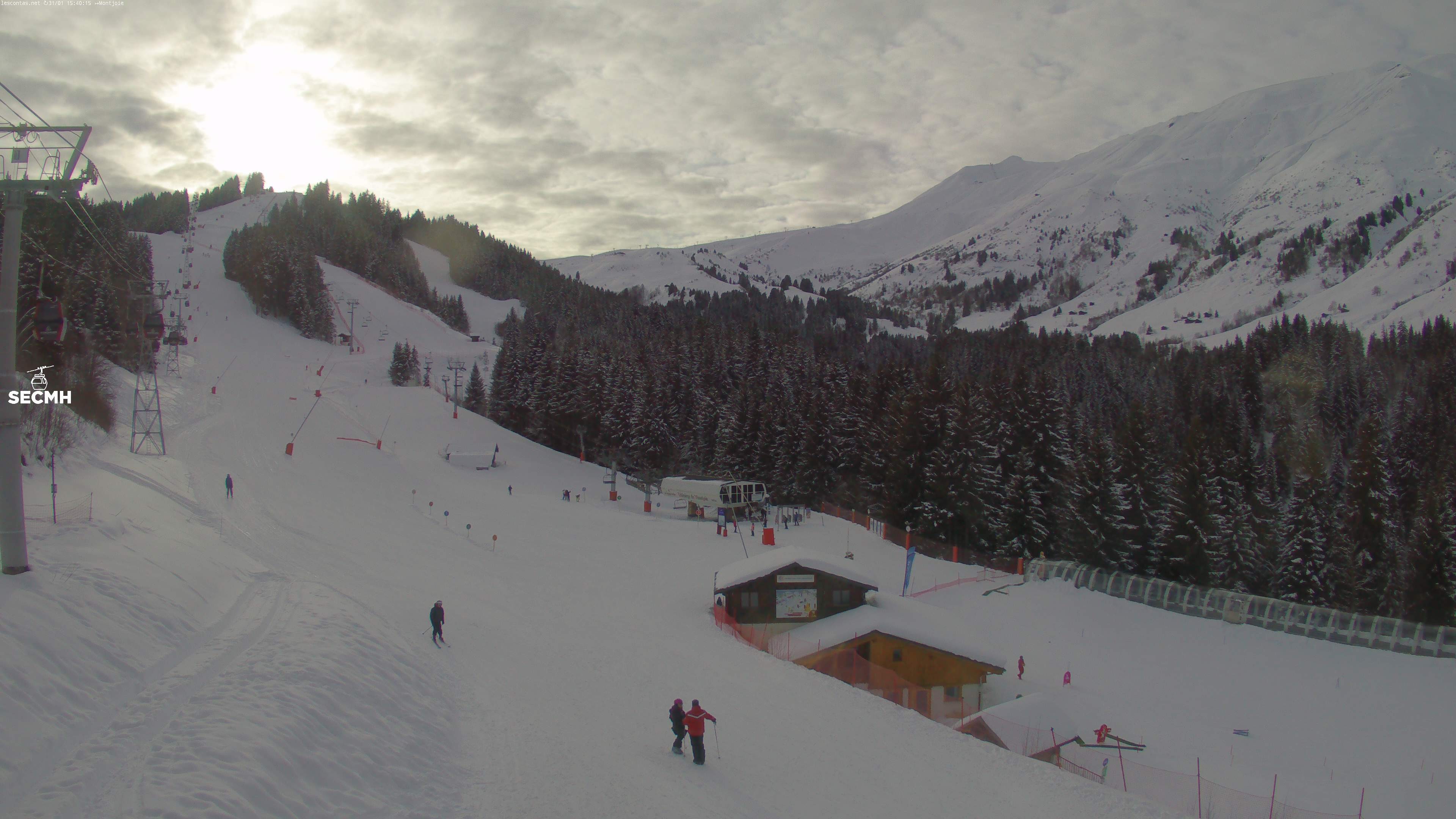 Archiv Foto Webcam Les Contamines, L'Etape