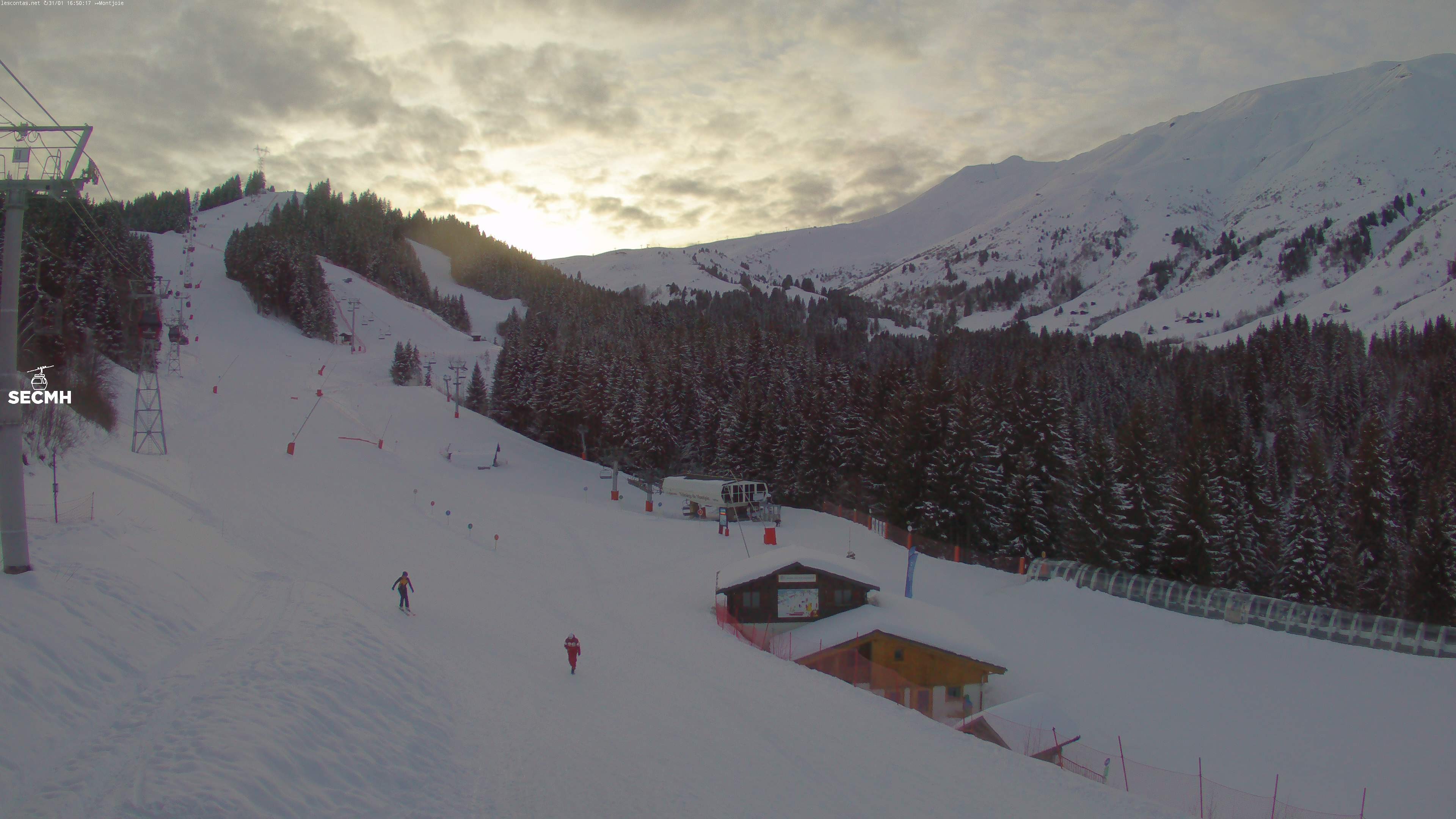 Archiv Foto Webcam Les Contamines, L'Etape