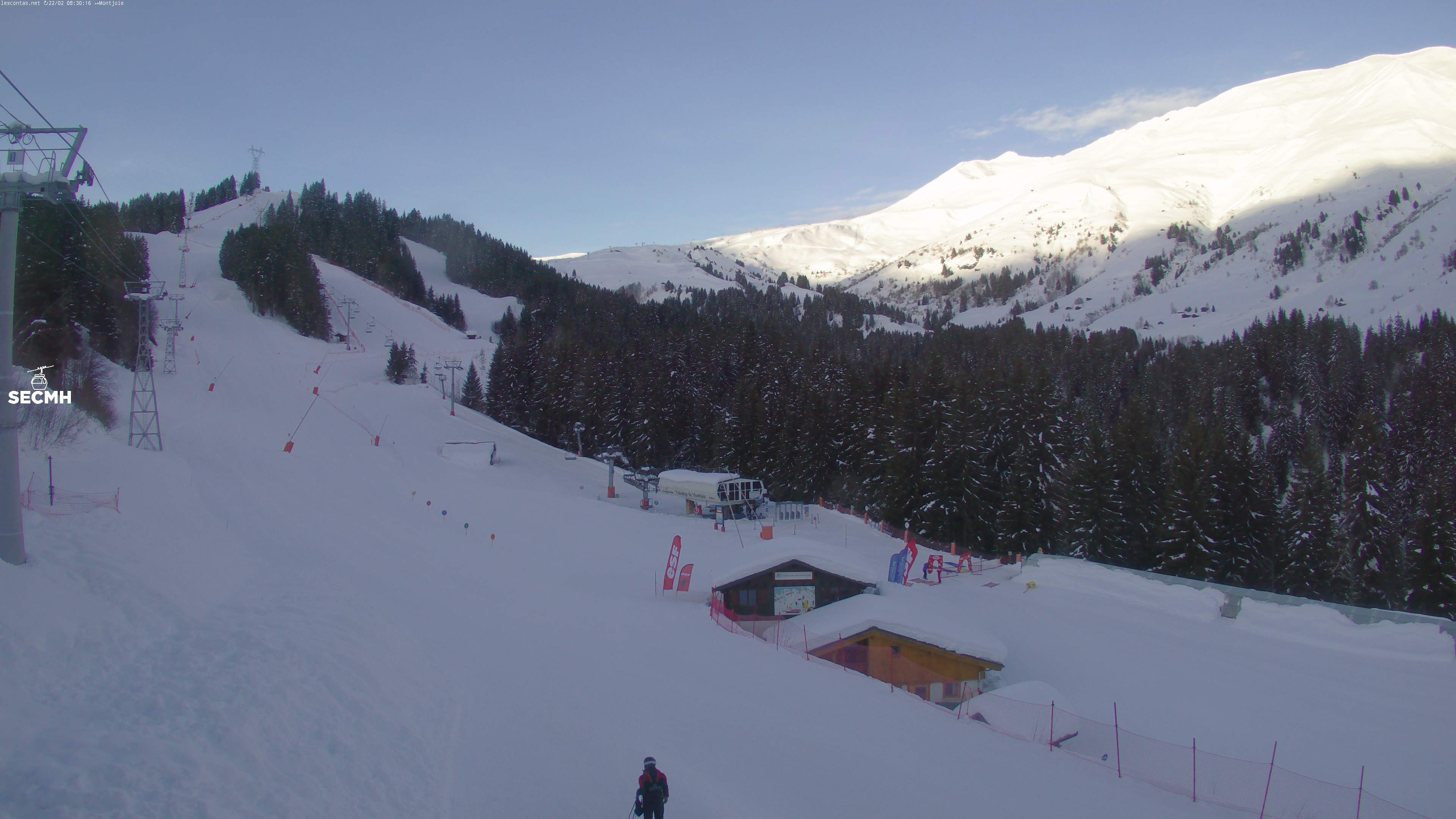 Archiv Foto Webcam Les Contamines, L'Etape