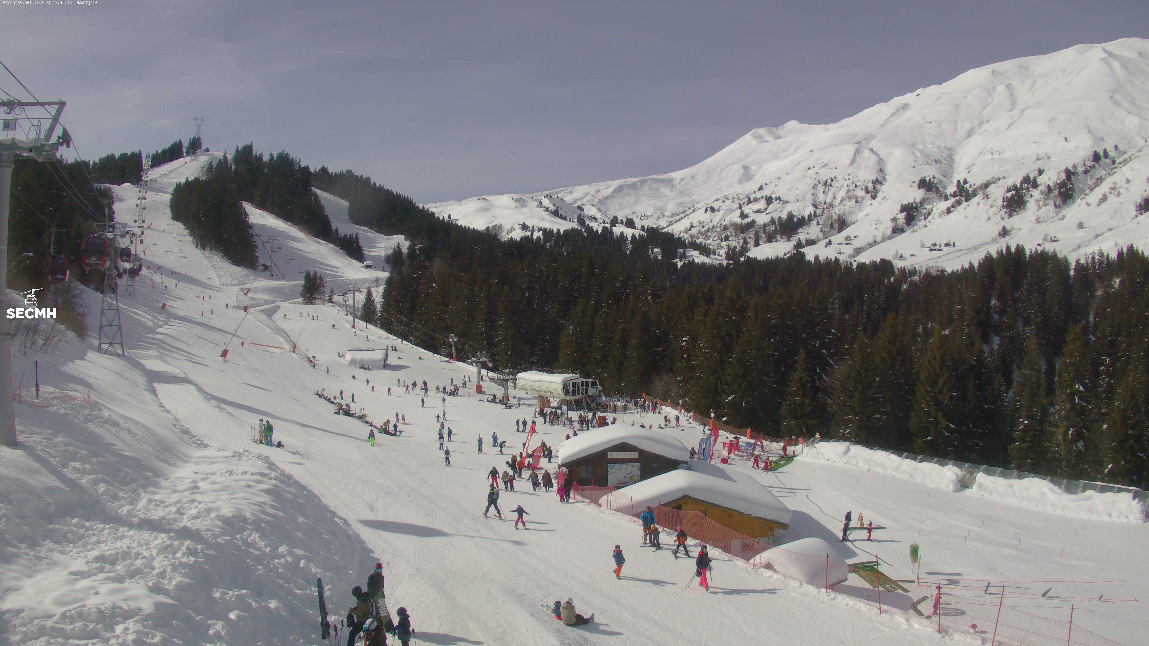 Archiv Foto Webcam Les Contamines, L'Etape