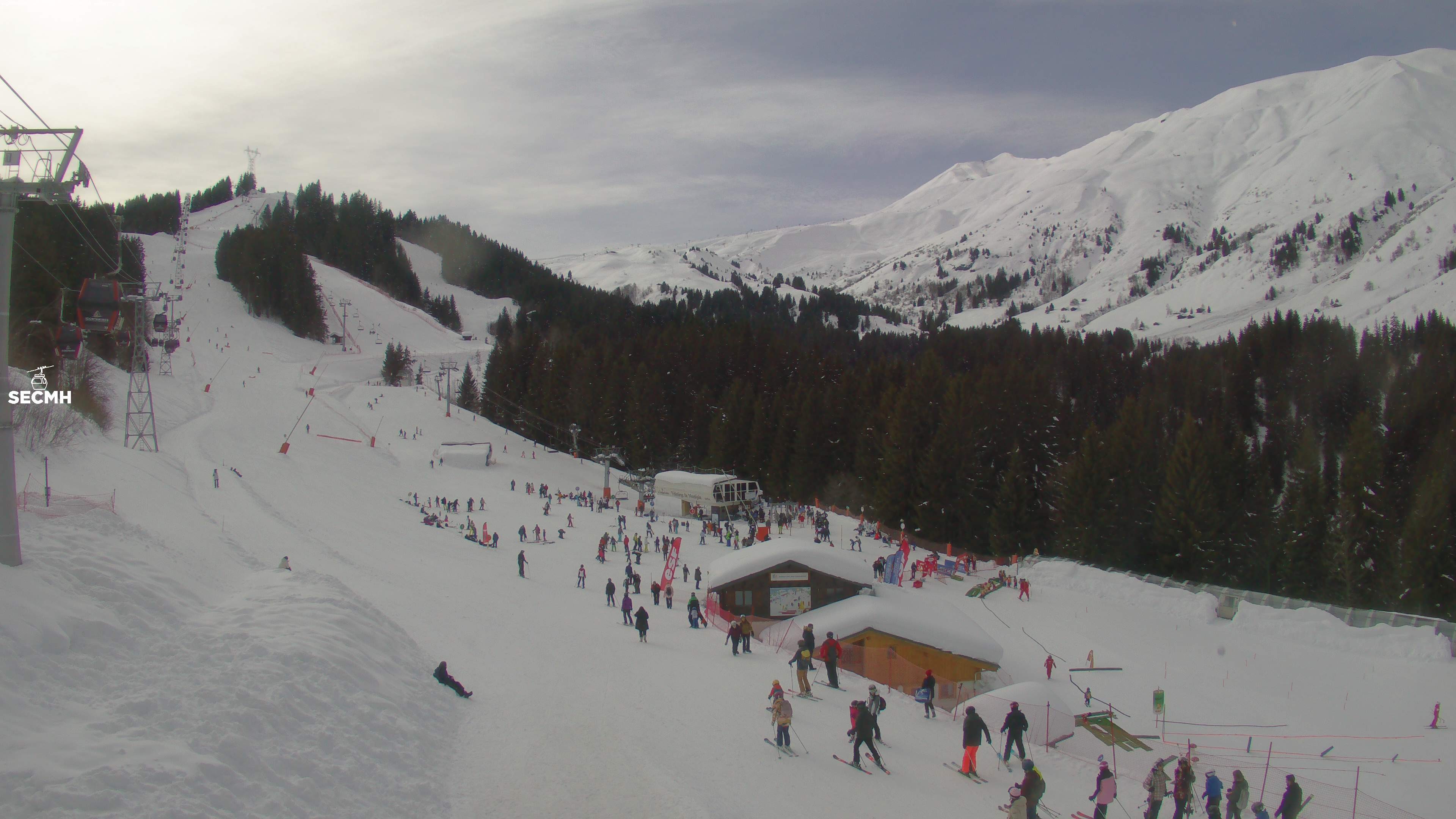 Archiv Foto Webcam Les Contamines, L'Etape