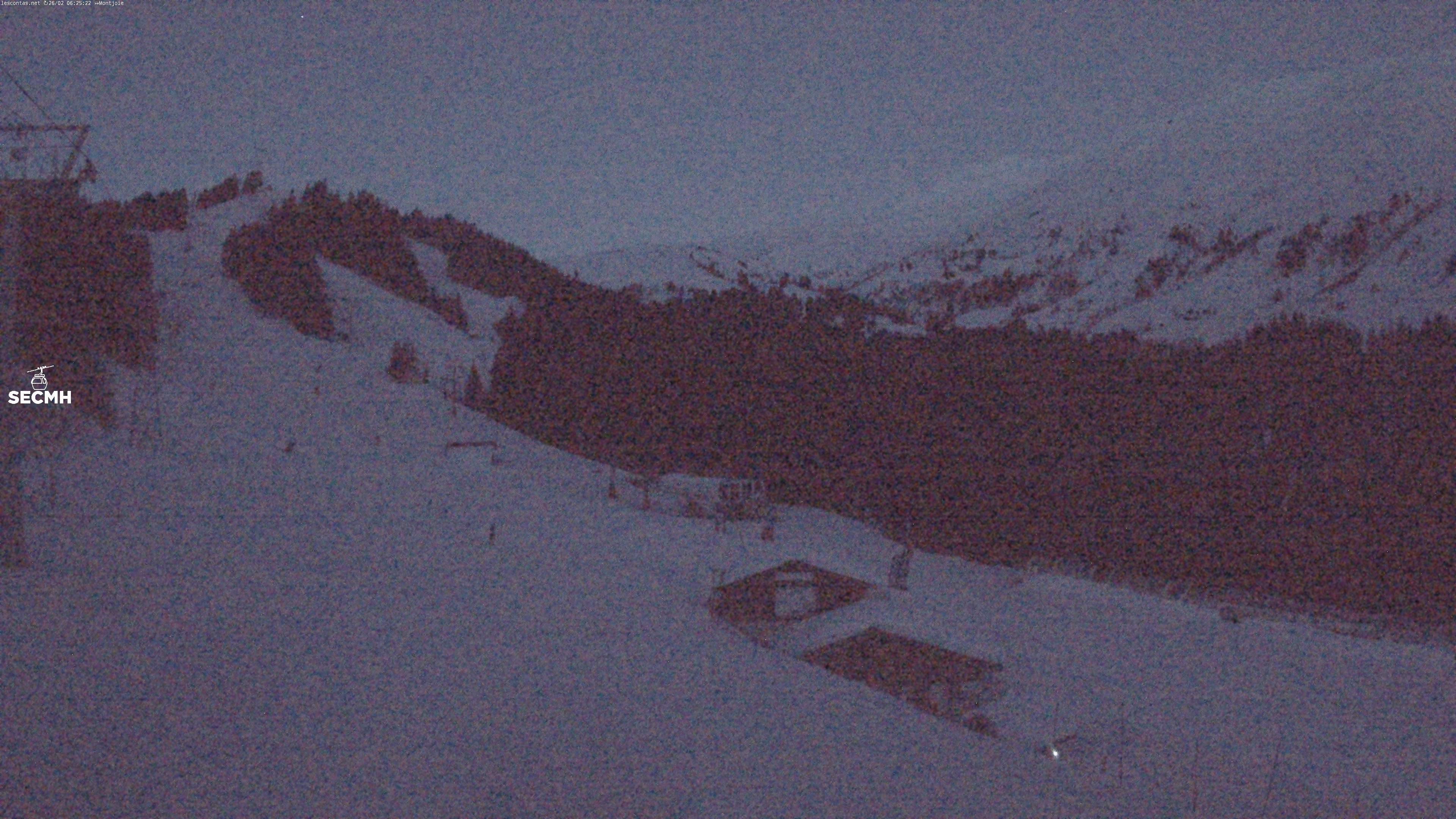 Archived image Webcam Les Contamines Montjoie: L'Etape