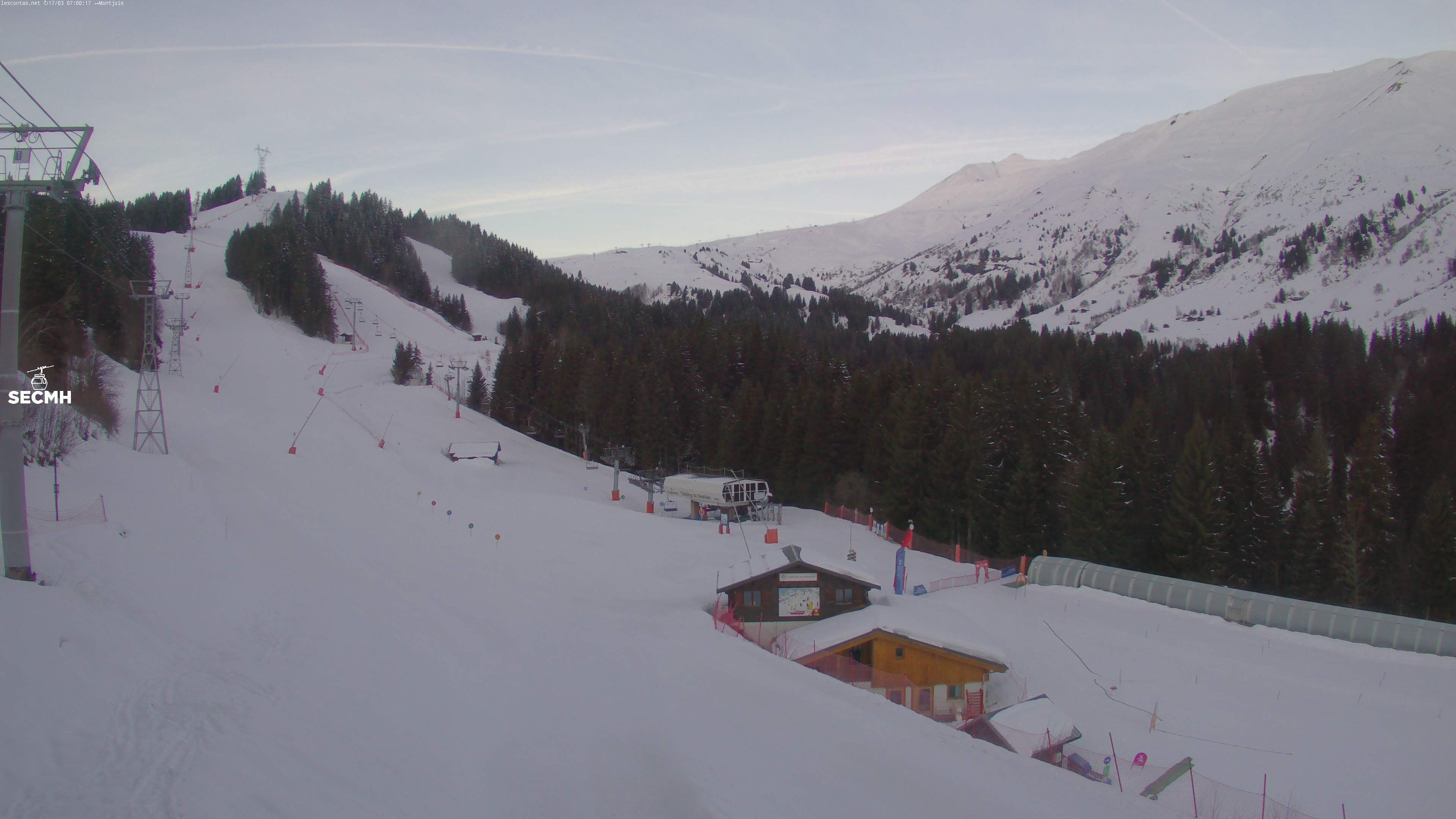 Archiv Foto Webcam Les Contamines, L'Etape