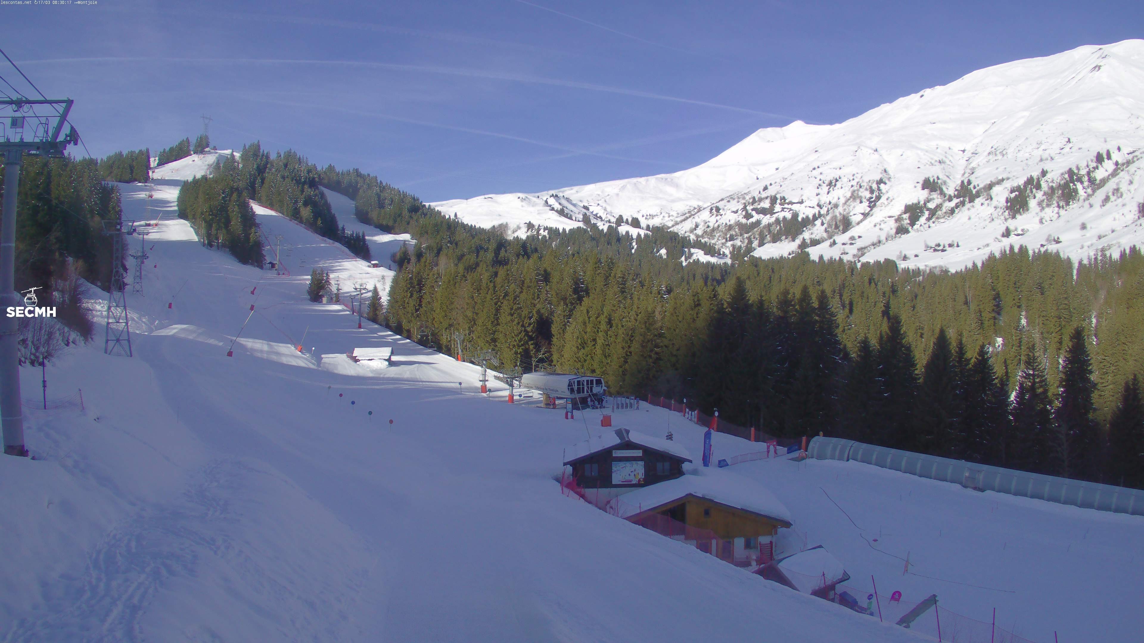 Archiv Foto Webcam Les Contamines, L'Etape