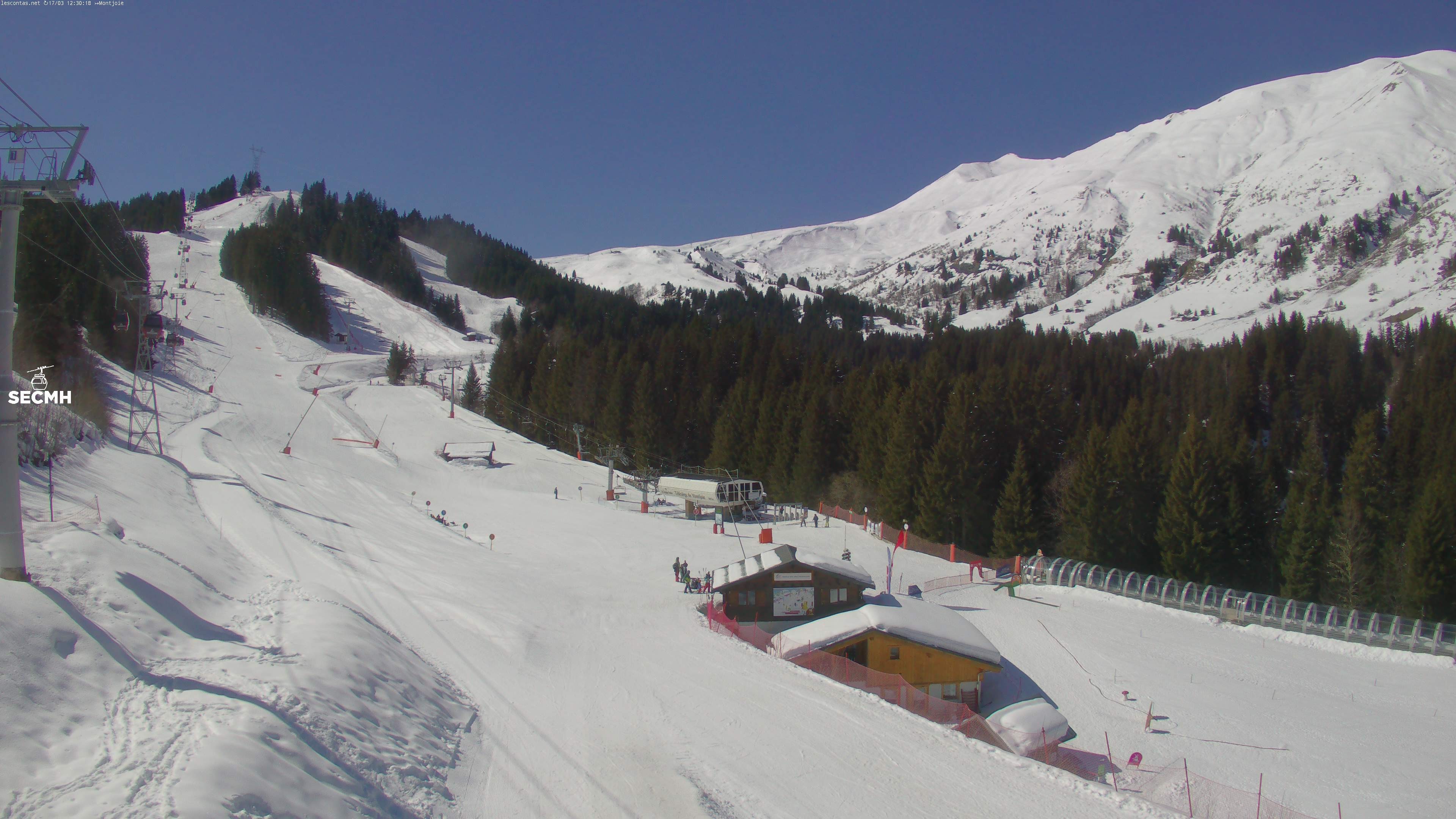 Archiv Foto Webcam Les Contamines, L'Etape