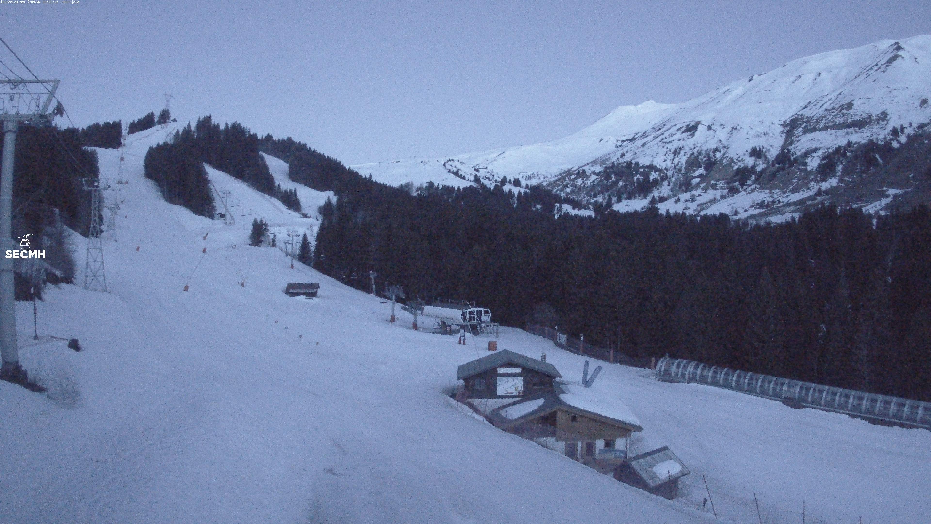 Archiv Foto Webcam Les Contamines, L'Etape