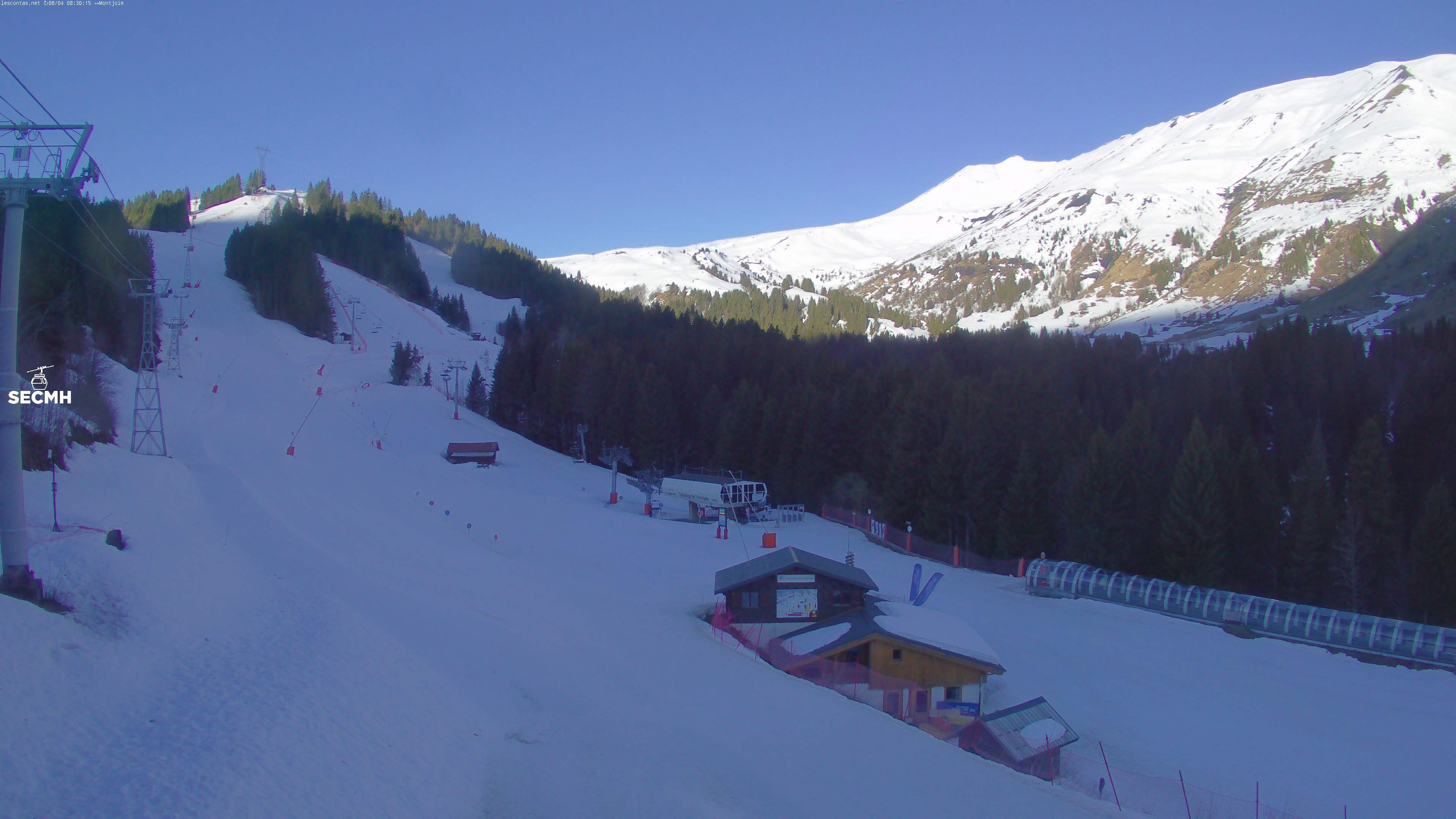 Archiv Foto Webcam Les Contamines, L'Etape