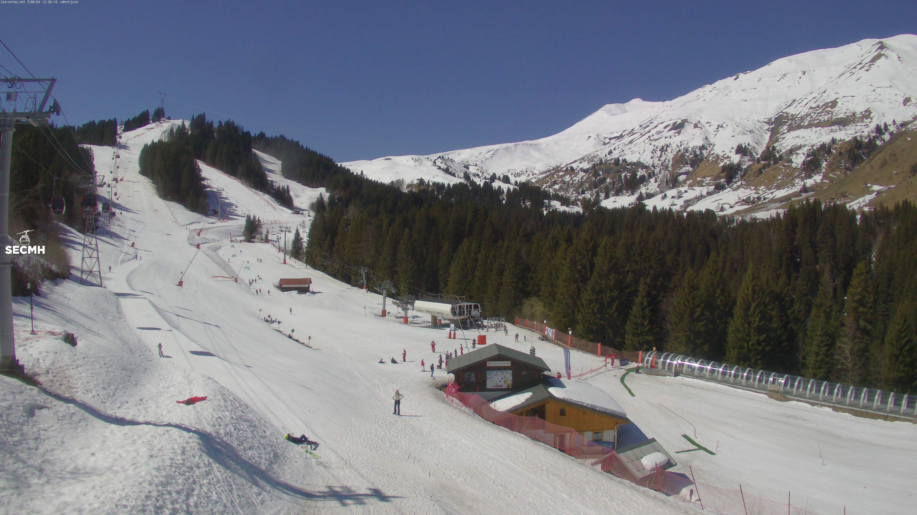 Archiv Foto Webcam Les Contamines, L'Etape