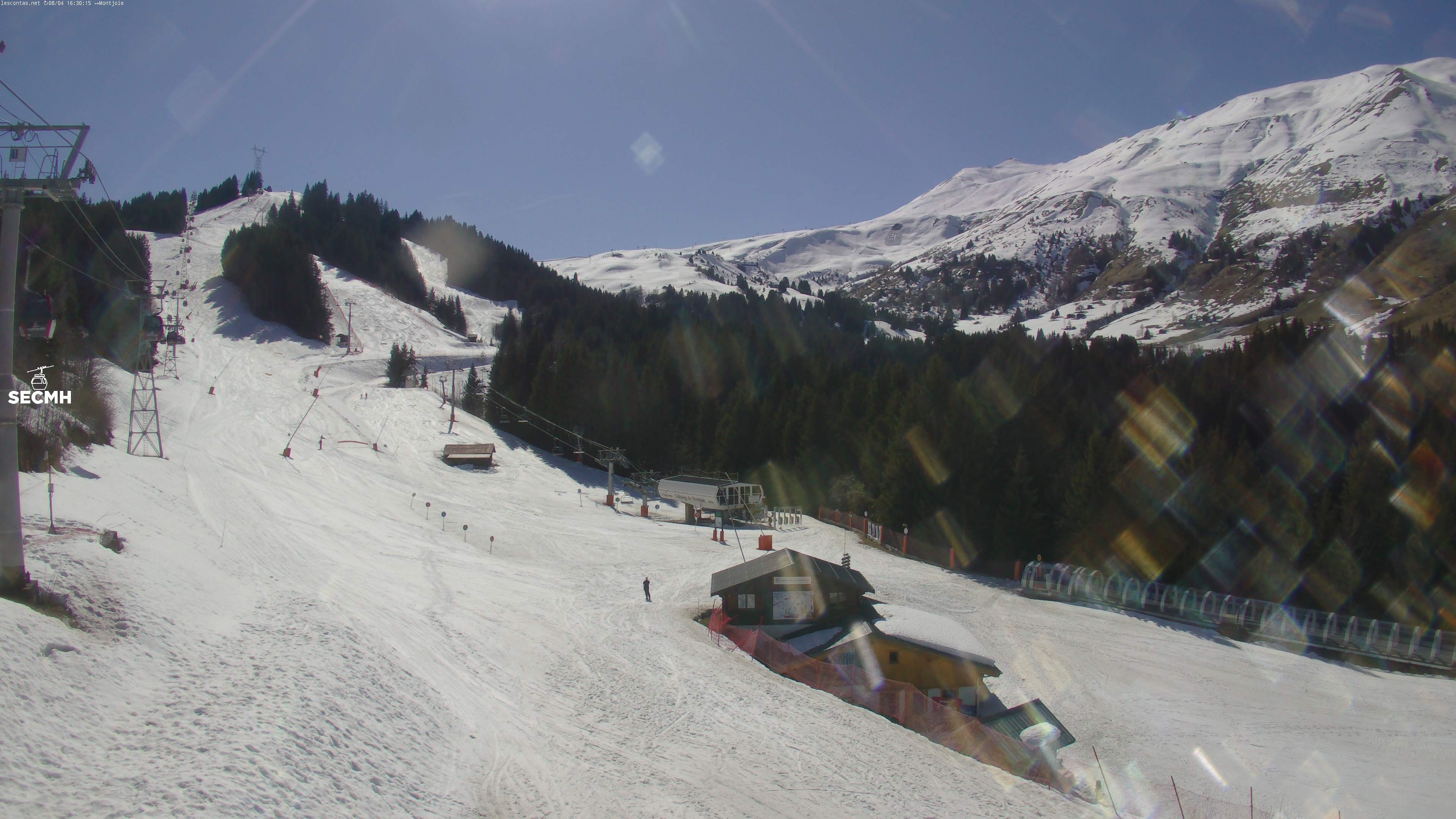 Archiv Foto Webcam Les Contamines, L'Etape