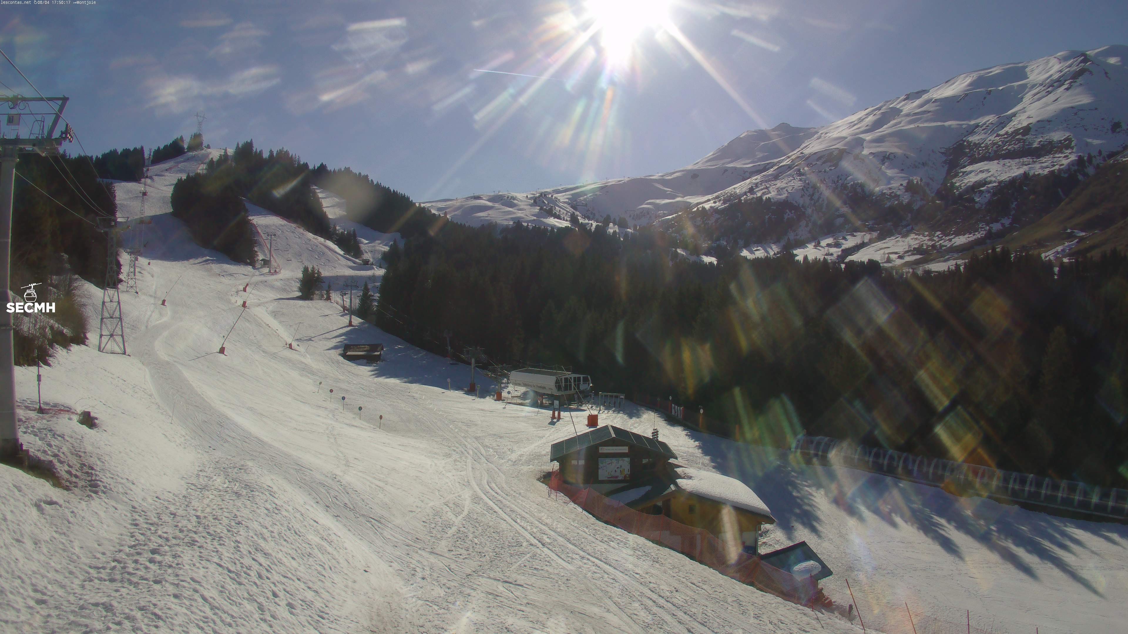 Archiv Foto Webcam Les Contamines, L'Etape