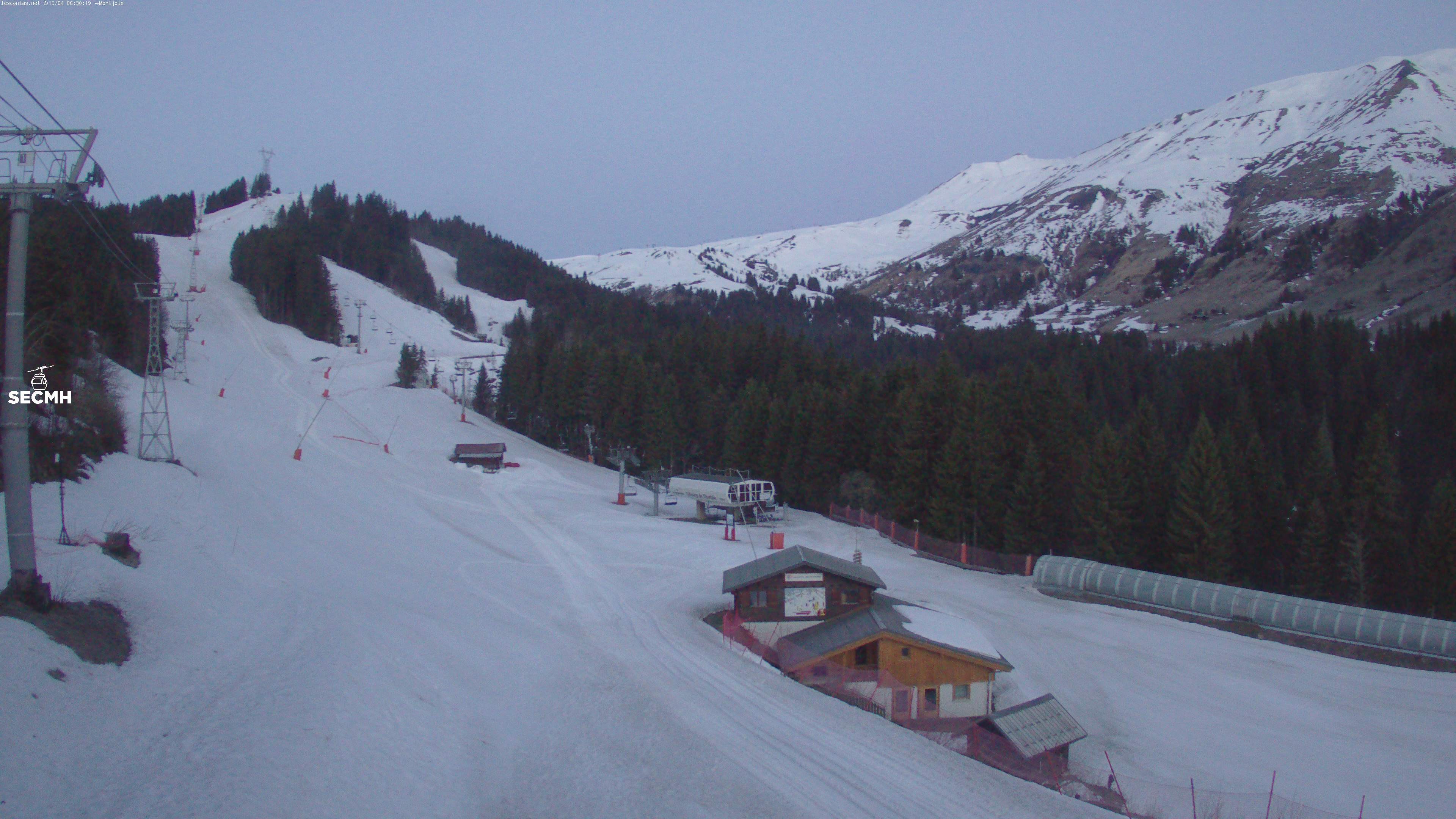 Archiv Foto Webcam Les Contamines, L'Etape