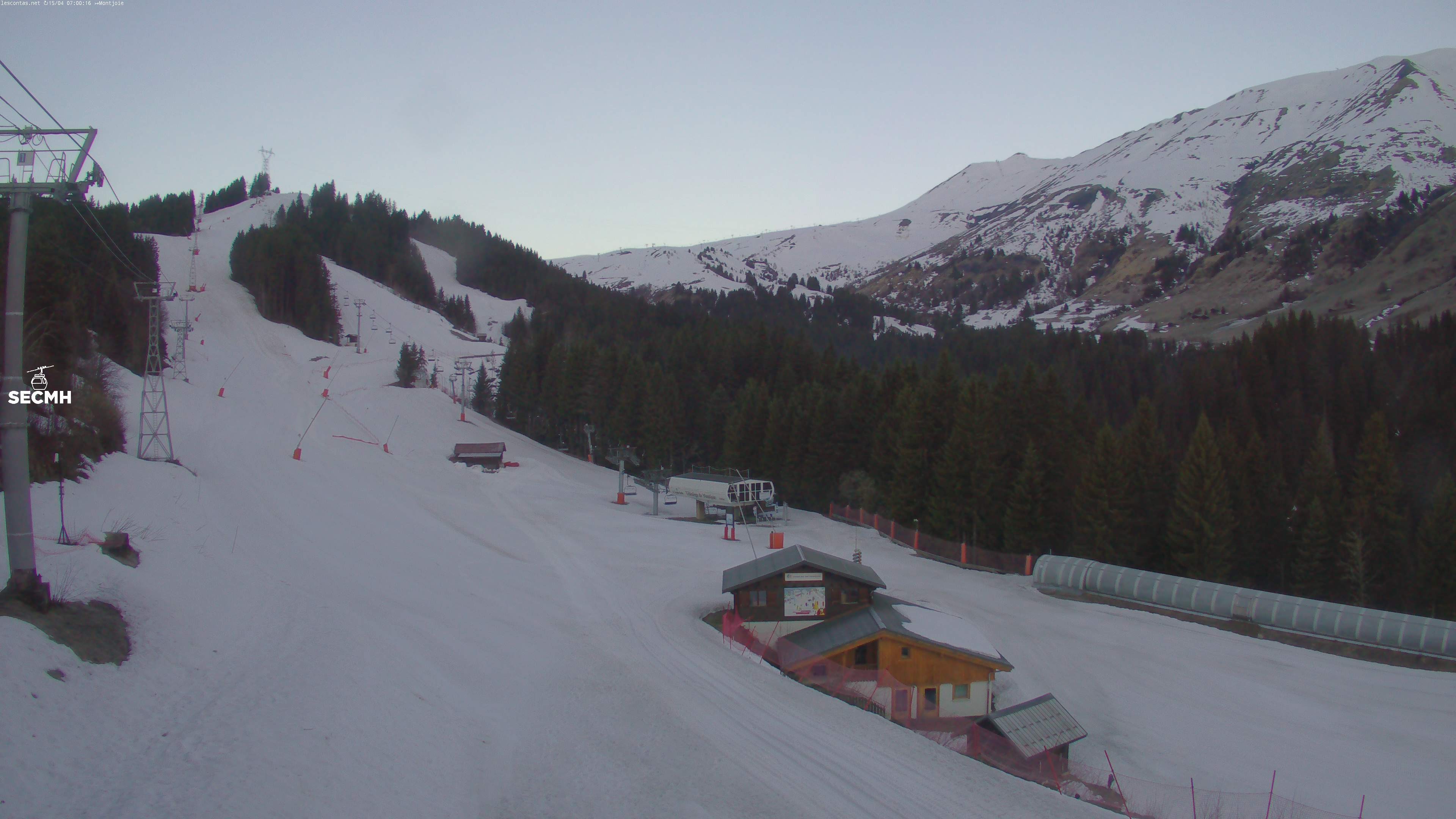 Archiv Foto Webcam Les Contamines, L'Etape