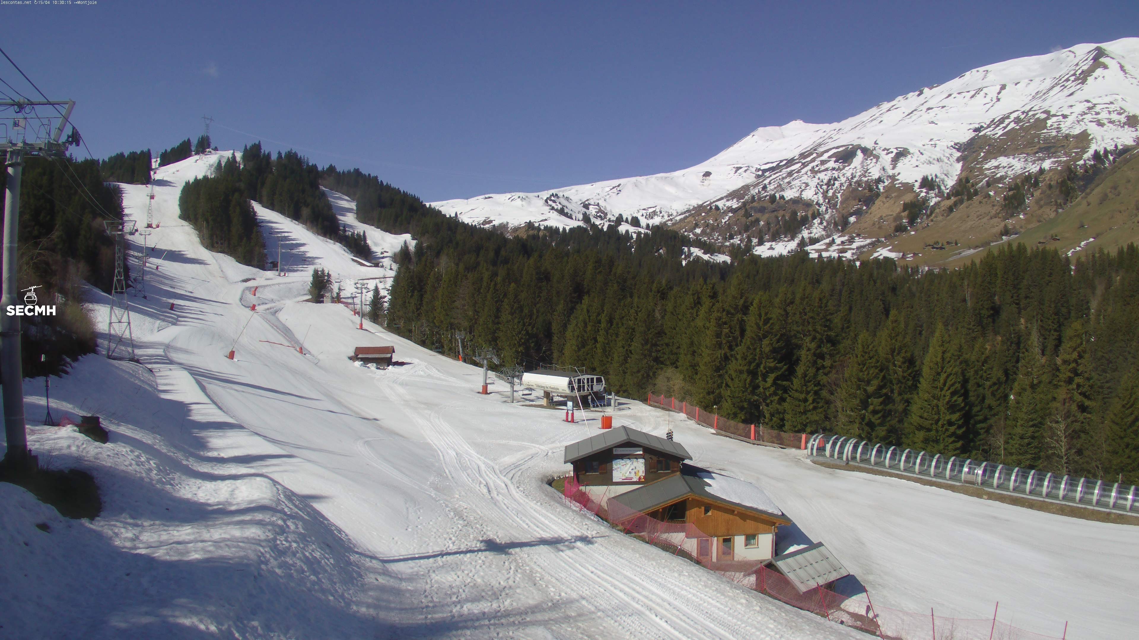 Archiv Foto Webcam Les Contamines, L'Etape