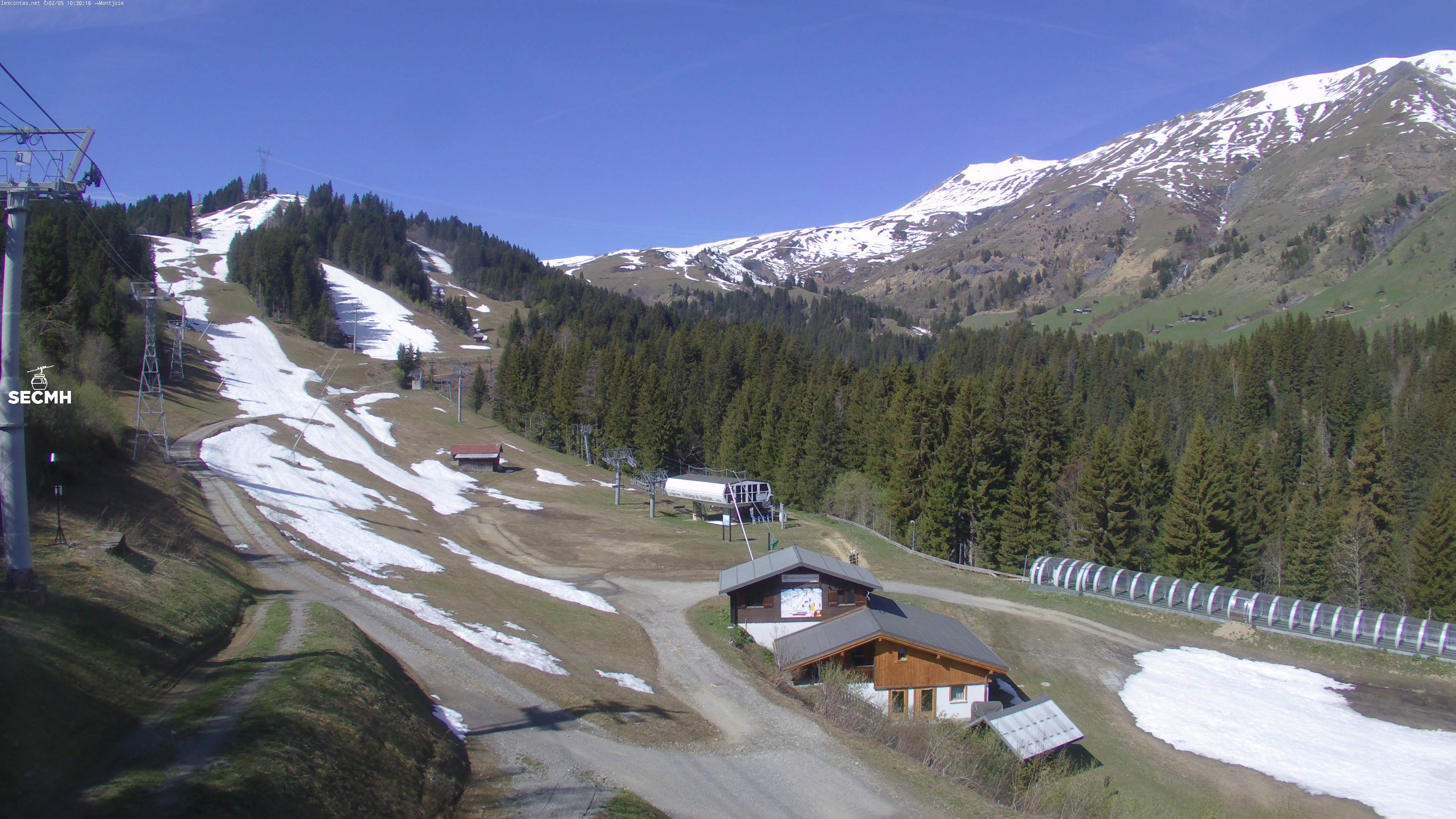 Archiv Foto Webcam Les Contamines, L'Etape