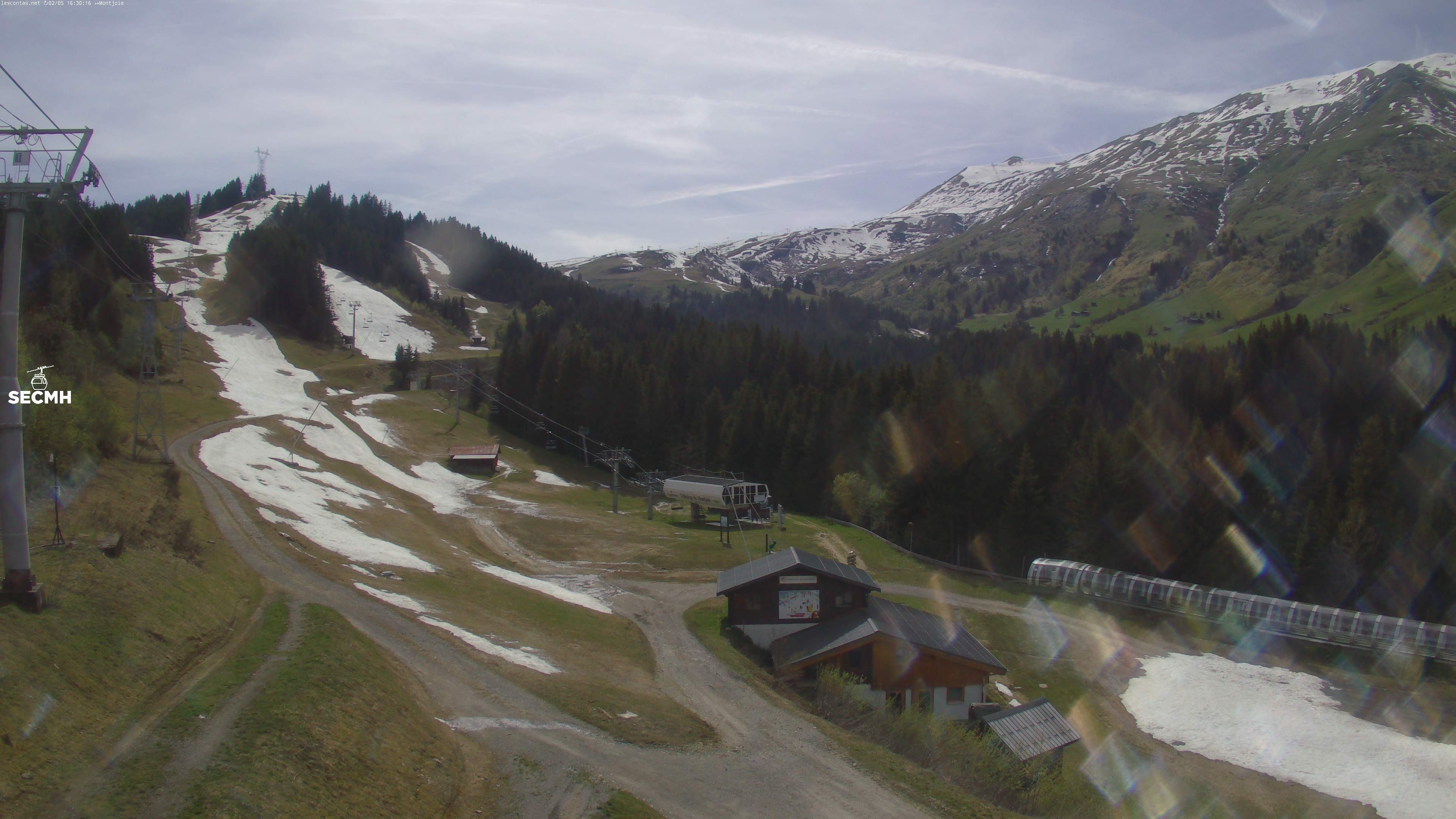 Archiv Foto Webcam Les Contamines, L'Etape