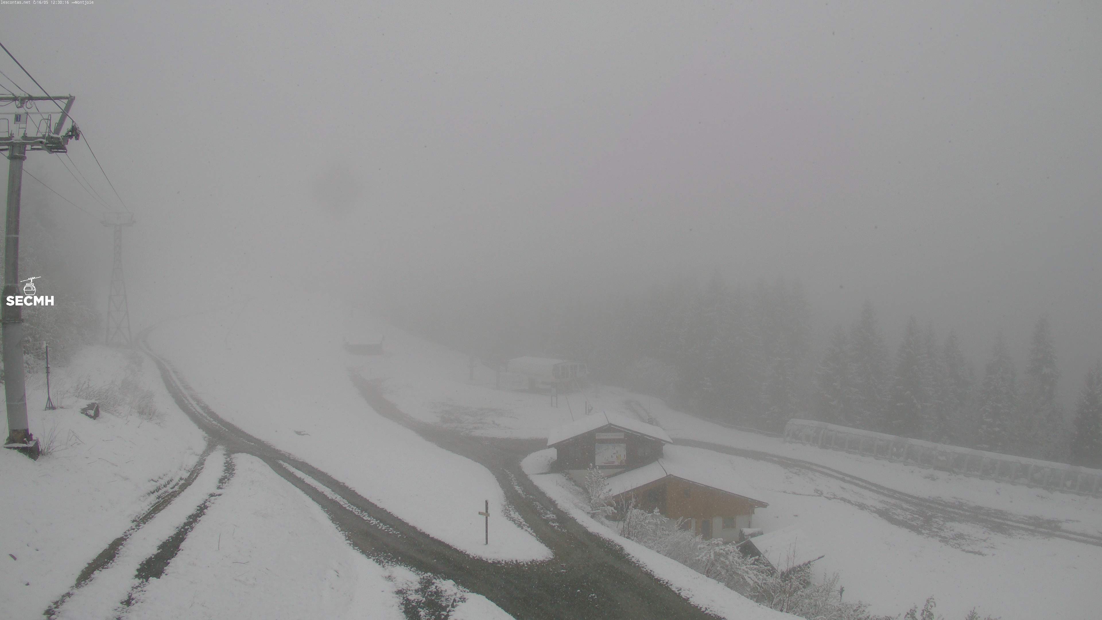 Archived image Webcam Les Contamines Montjoie: L'Etape