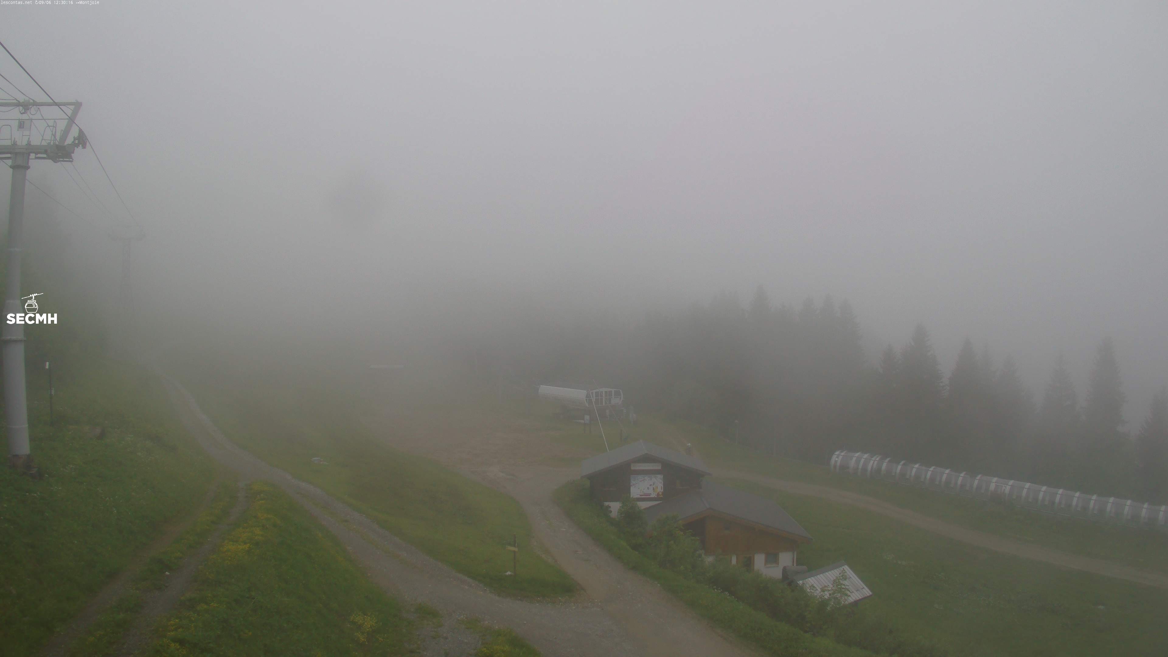 Archiv Foto Webcam Les Contamines, L'Etape