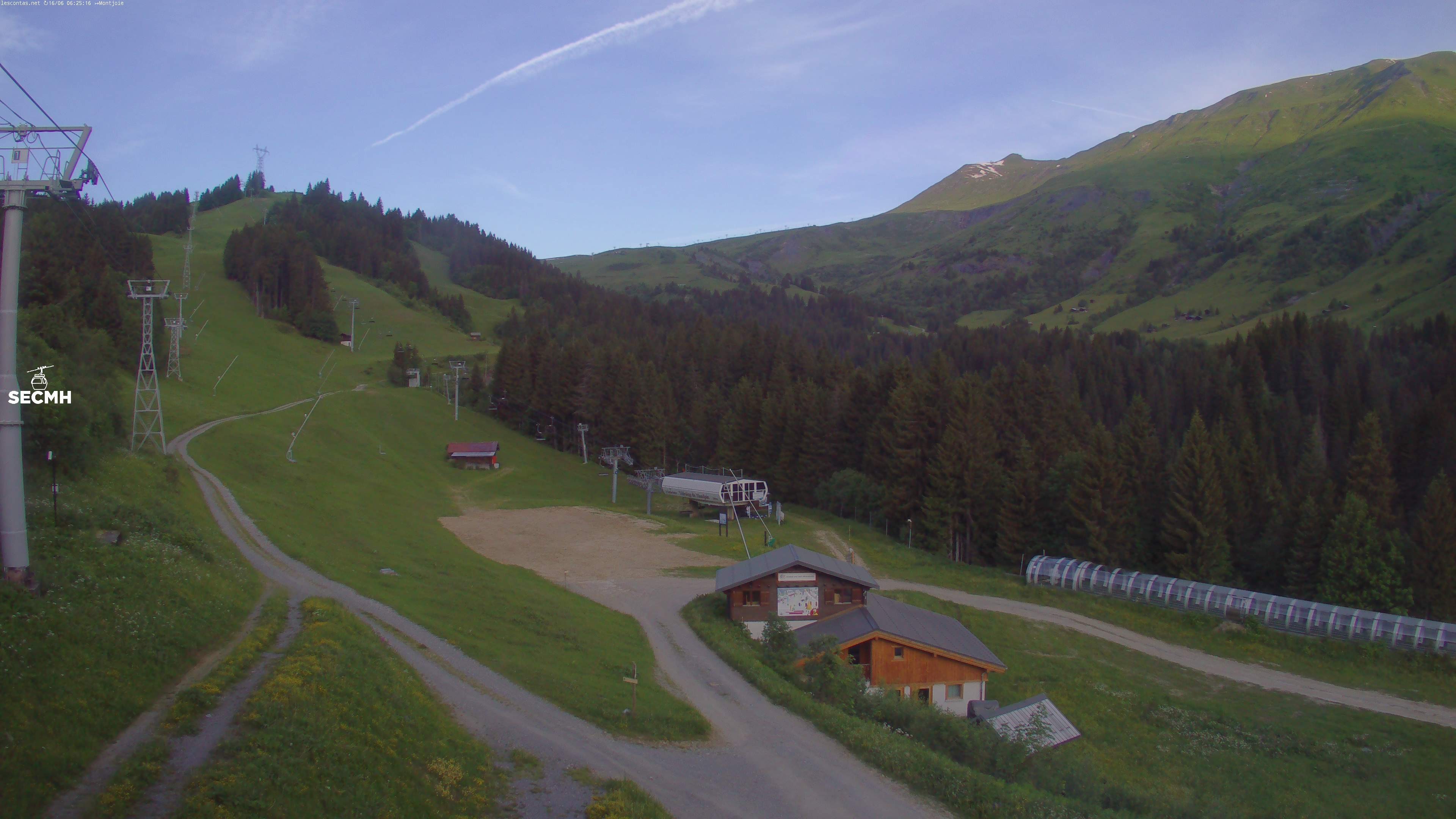 Archiv Foto Webcam Les Contamines, L'Etape