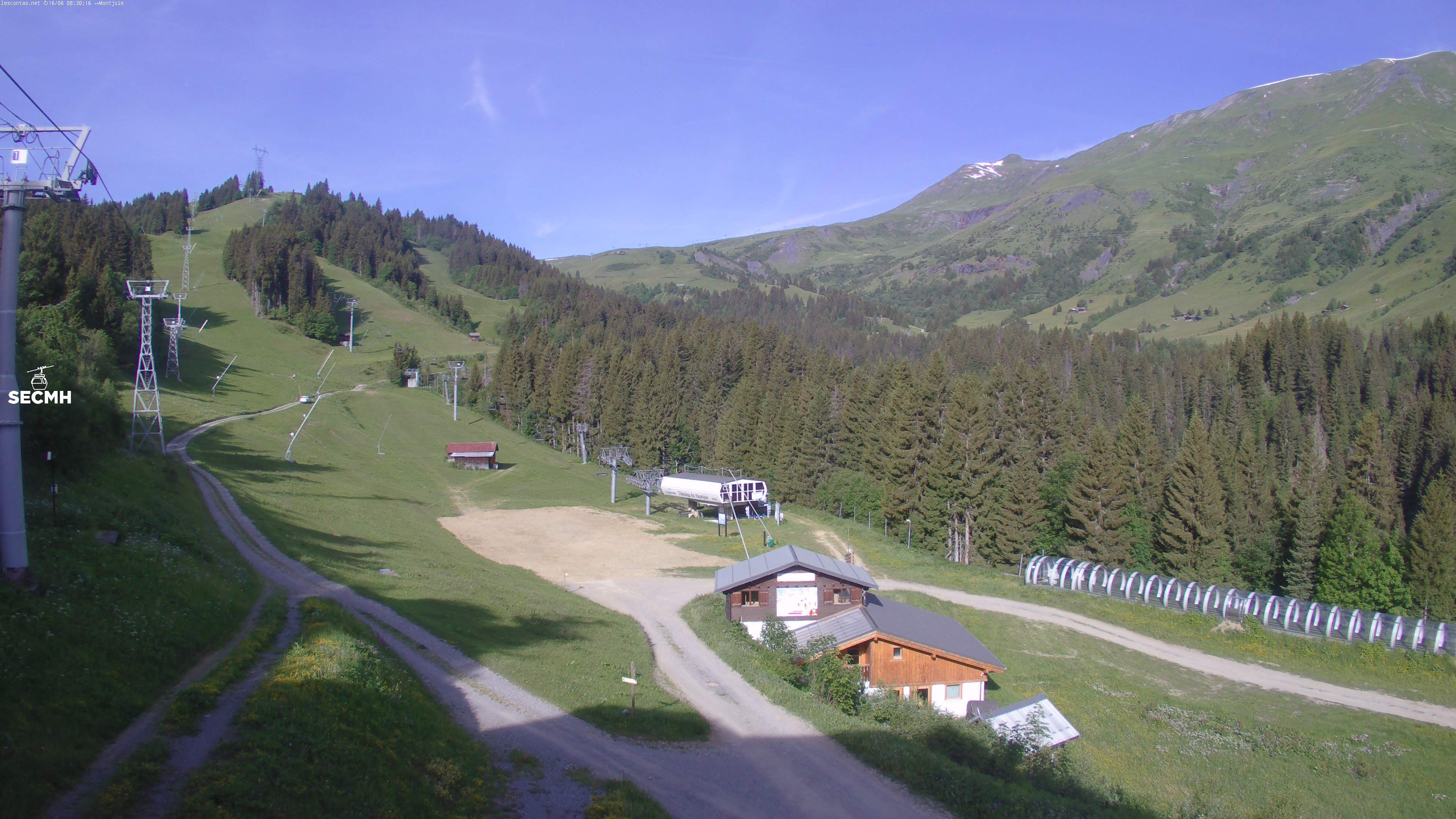 Archiv Foto Webcam Les Contamines, L'Etape