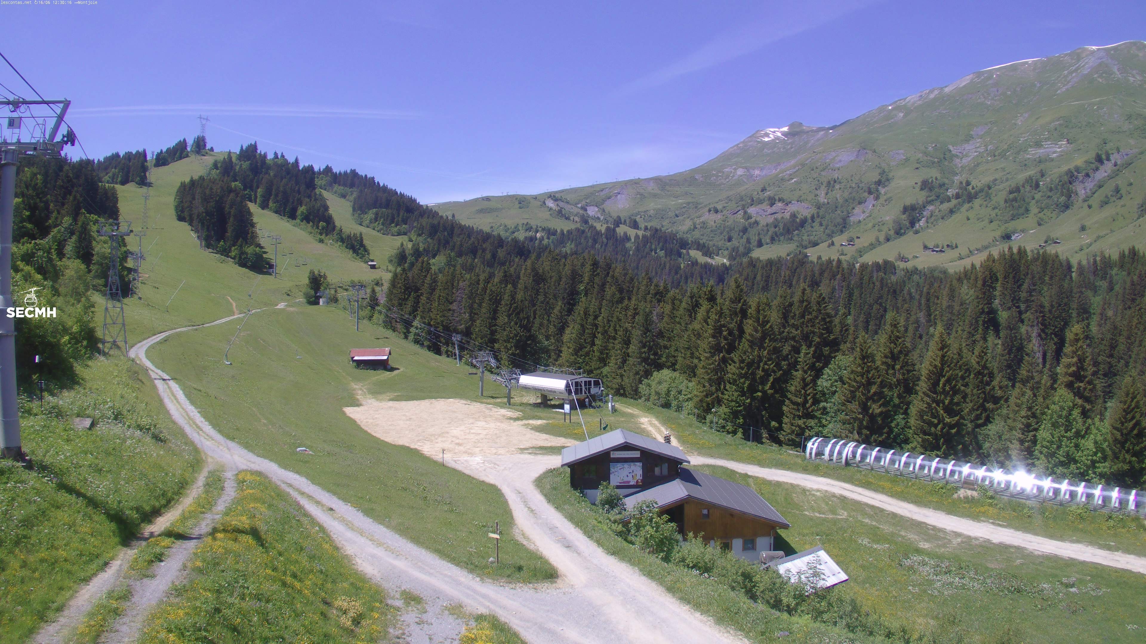 Archiv Foto Webcam Les Contamines, L'Etape