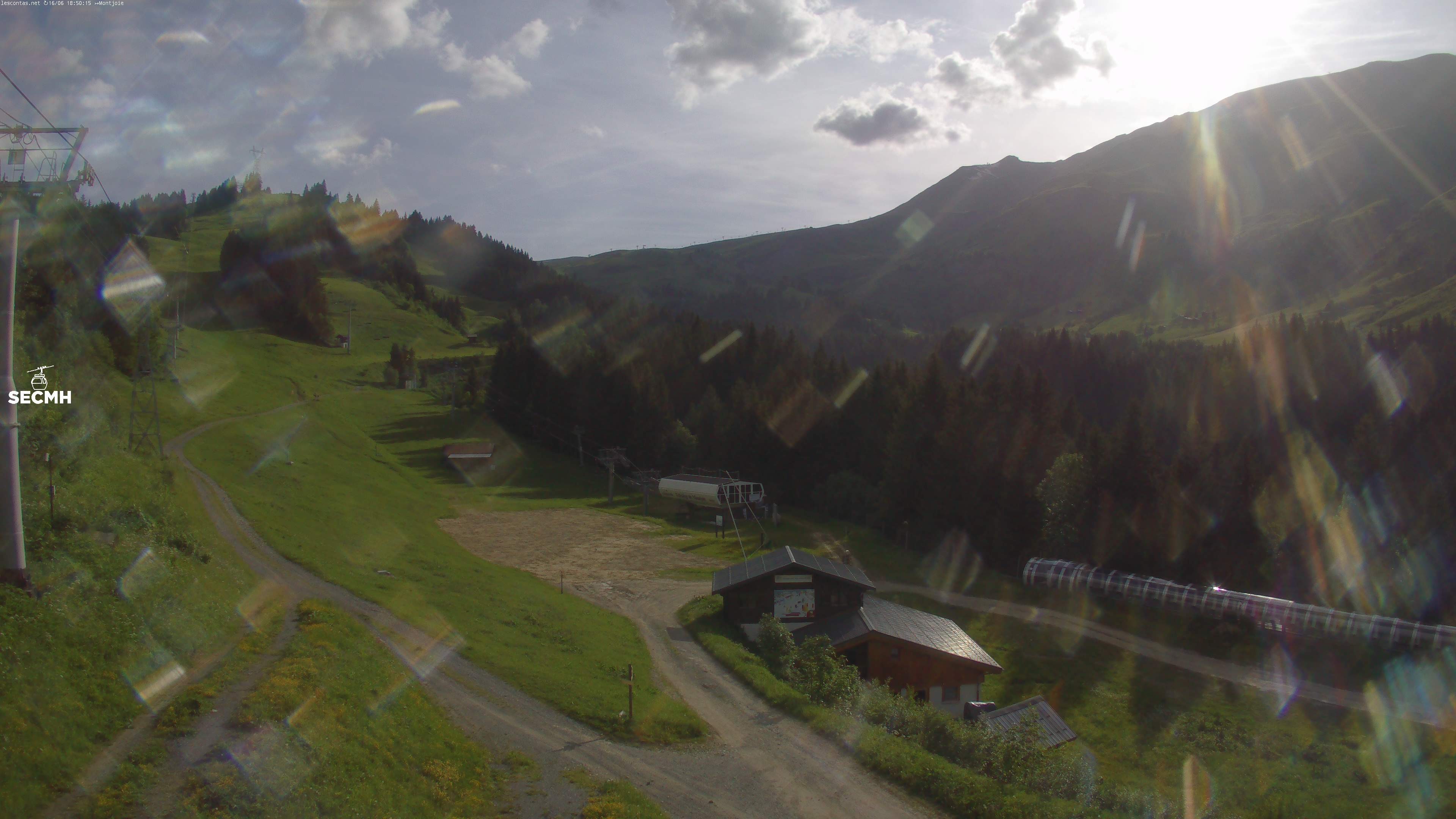 Archiv Foto Webcam Les Contamines, L'Etape