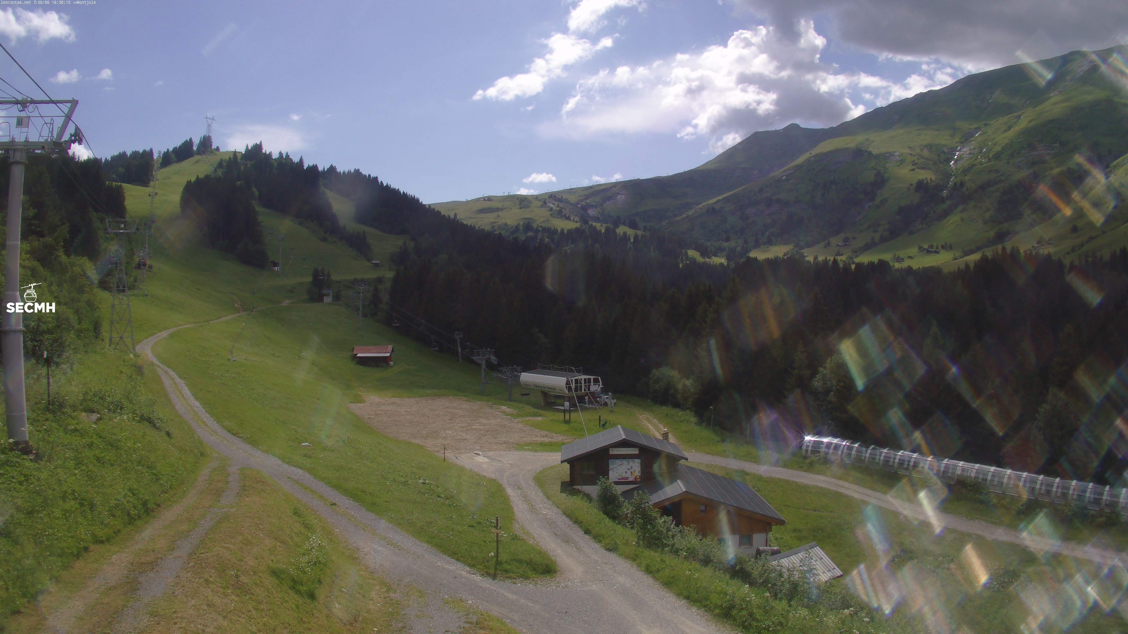 Archiv Foto Webcam Les Contamines, L'Etape