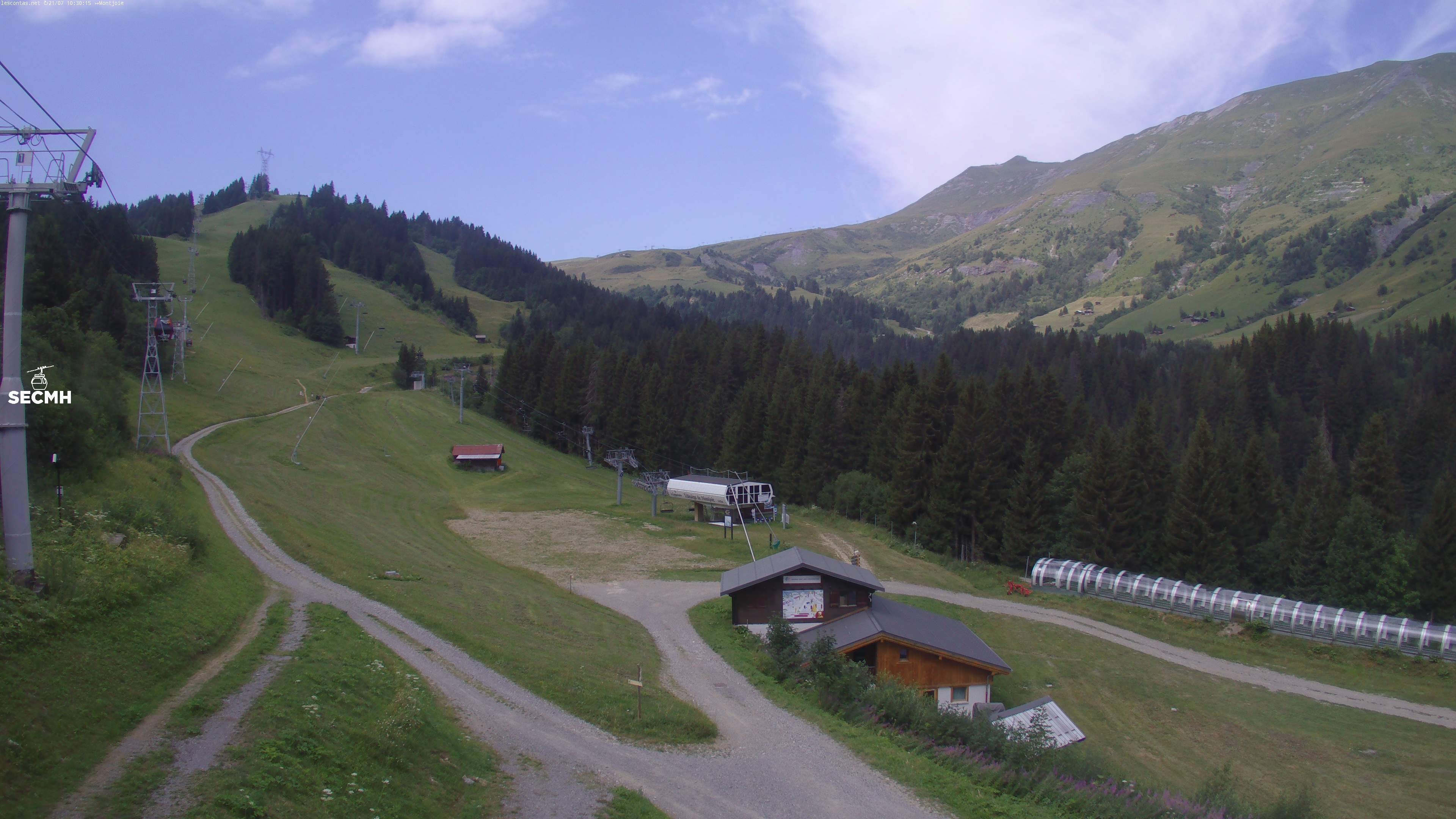 Archiv Foto Webcam Les Contamines, L'Etape