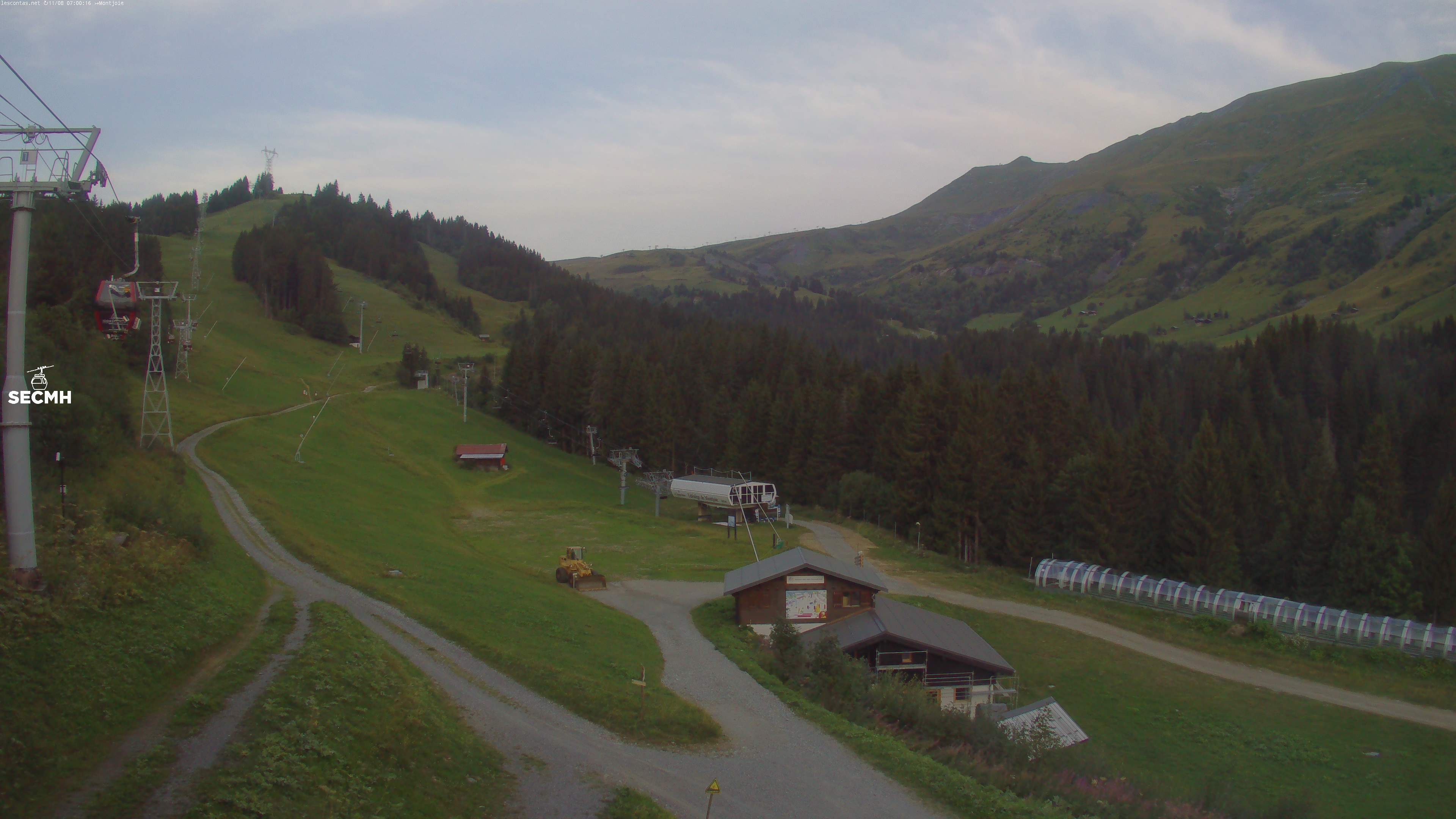 Archiv Foto Webcam Les Contamines, L'Etape