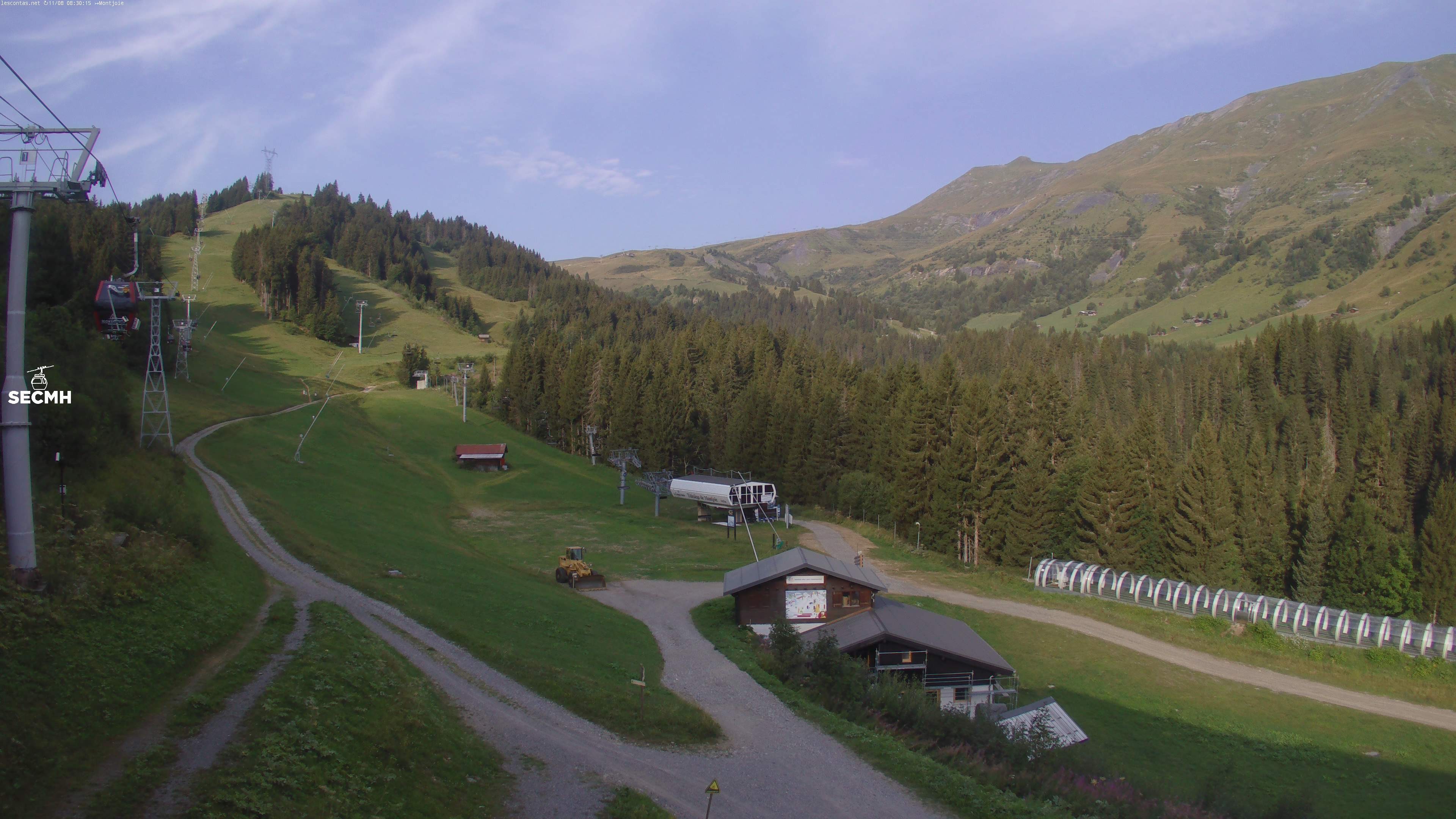 Archiv Foto Webcam Les Contamines, L'Etape