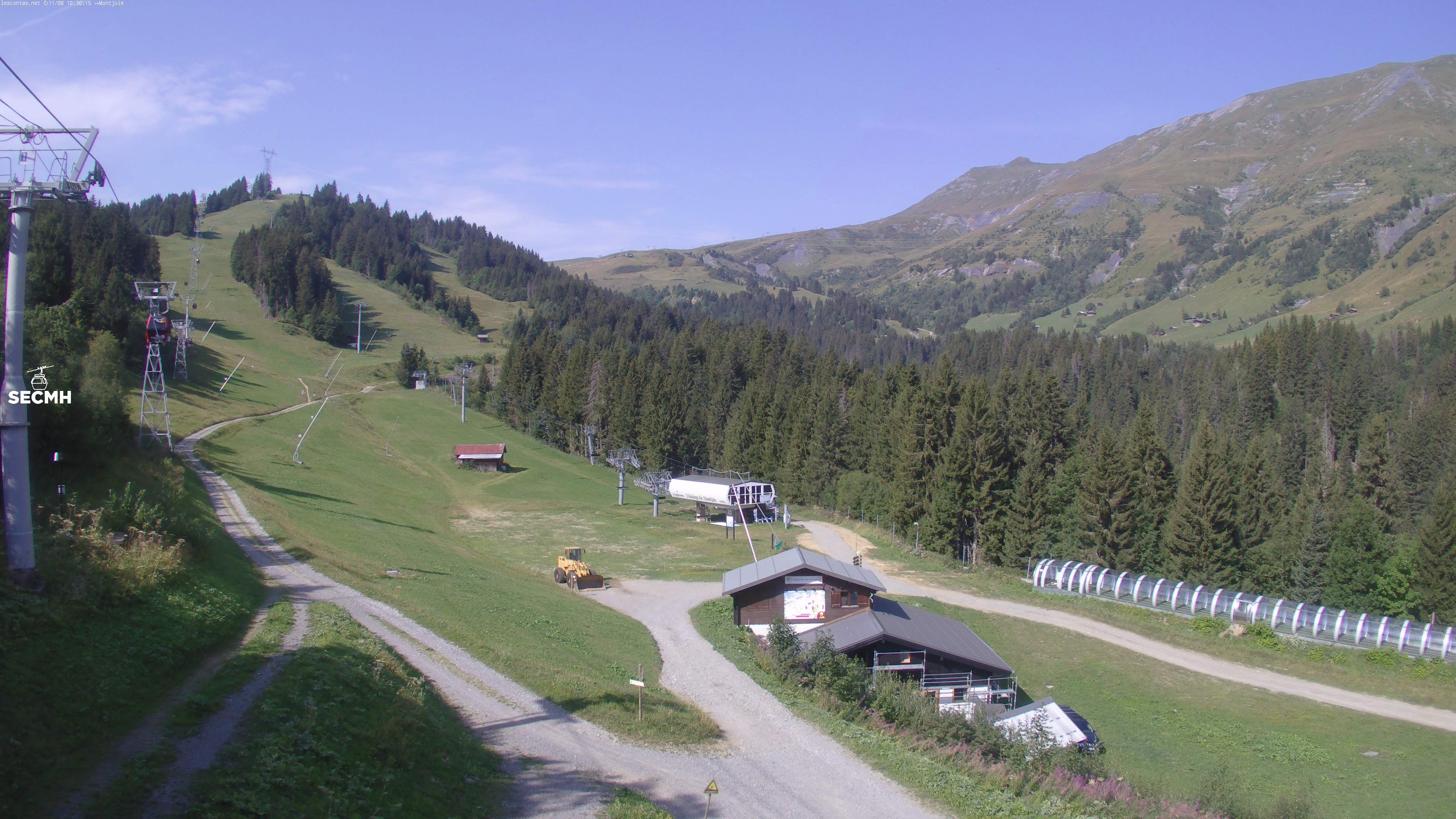 Archiv Foto Webcam Les Contamines, L'Etape