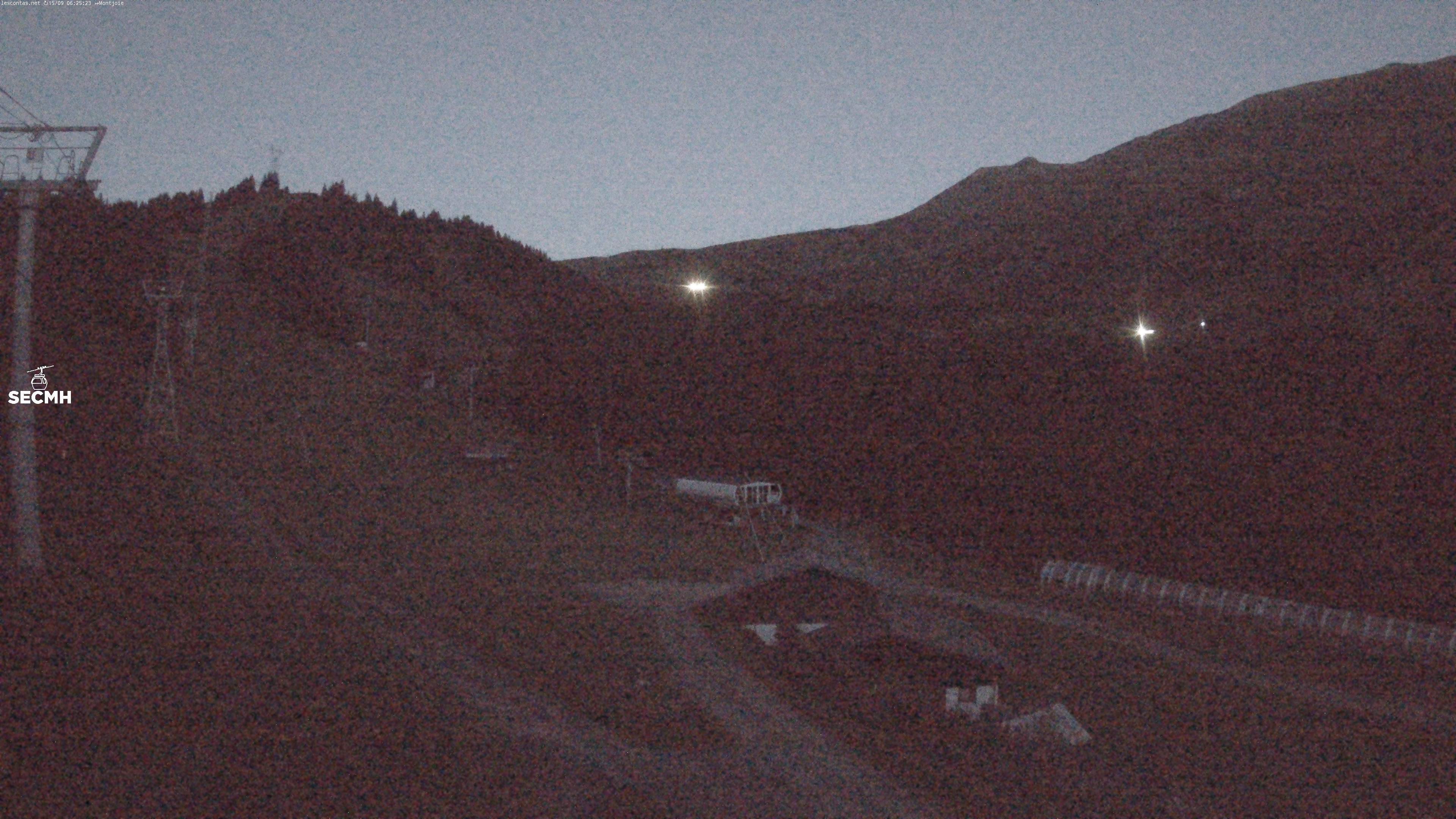 Archiv Foto Webcam Les Contamines, L'Etape
