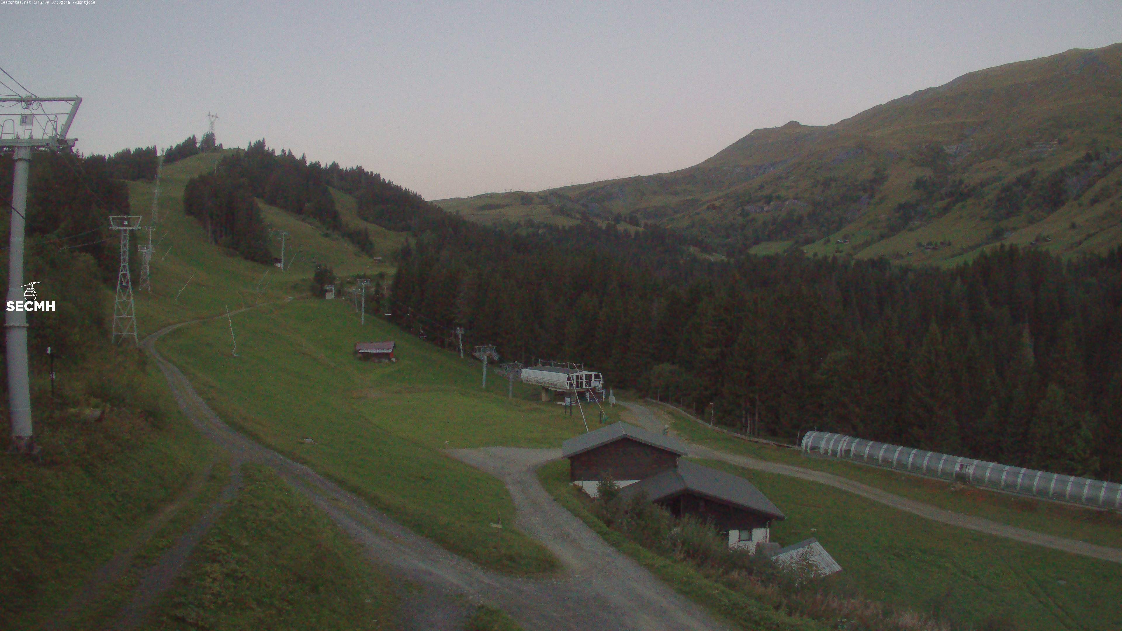 Archiv Foto Webcam Les Contamines, L'Etape